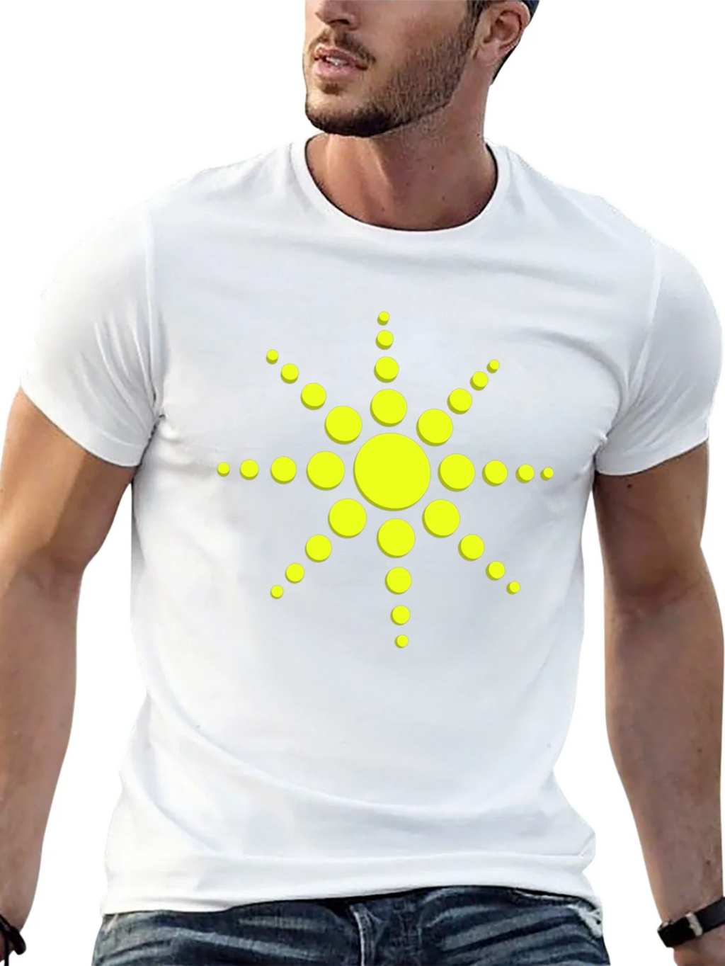 Solar Flare Graphic Tee - Black product image 12