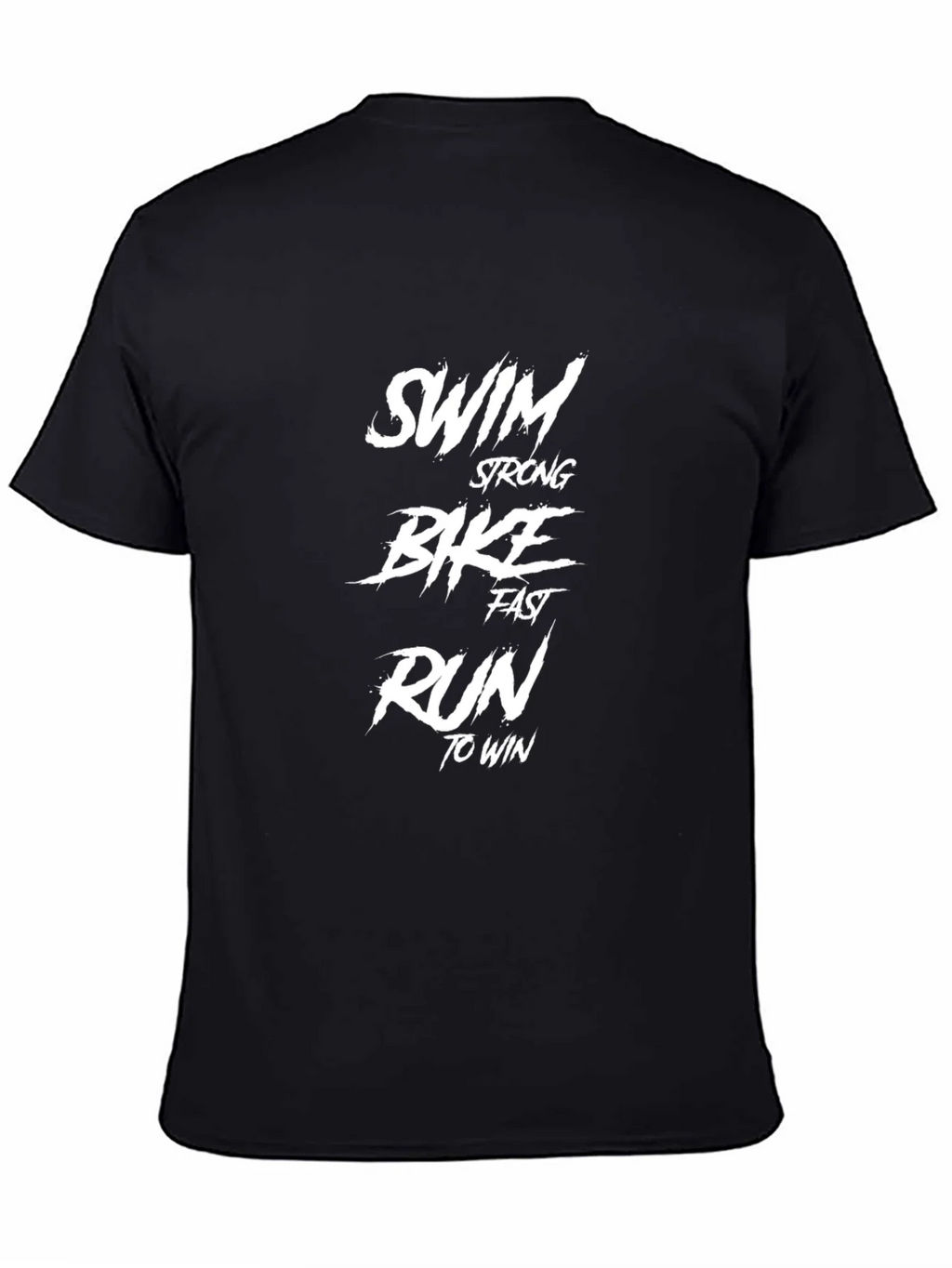 Swim Bike Run T-Shirt - Triathlon Motivation product image 2