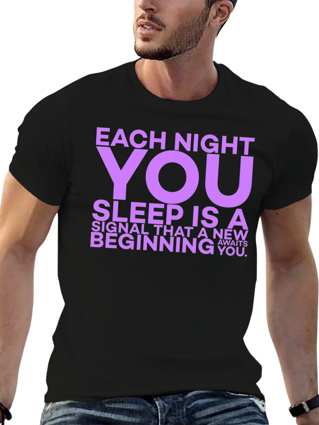 Each Night You Sleep Graphic Tee product image 6