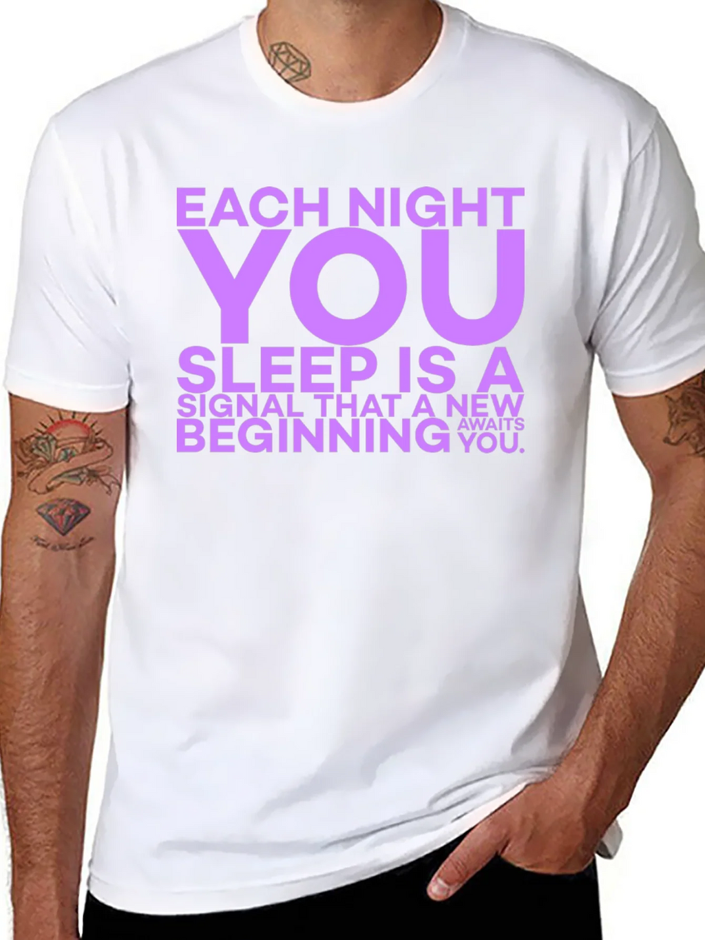Each Night You Sleep Graphic Tee product image 7