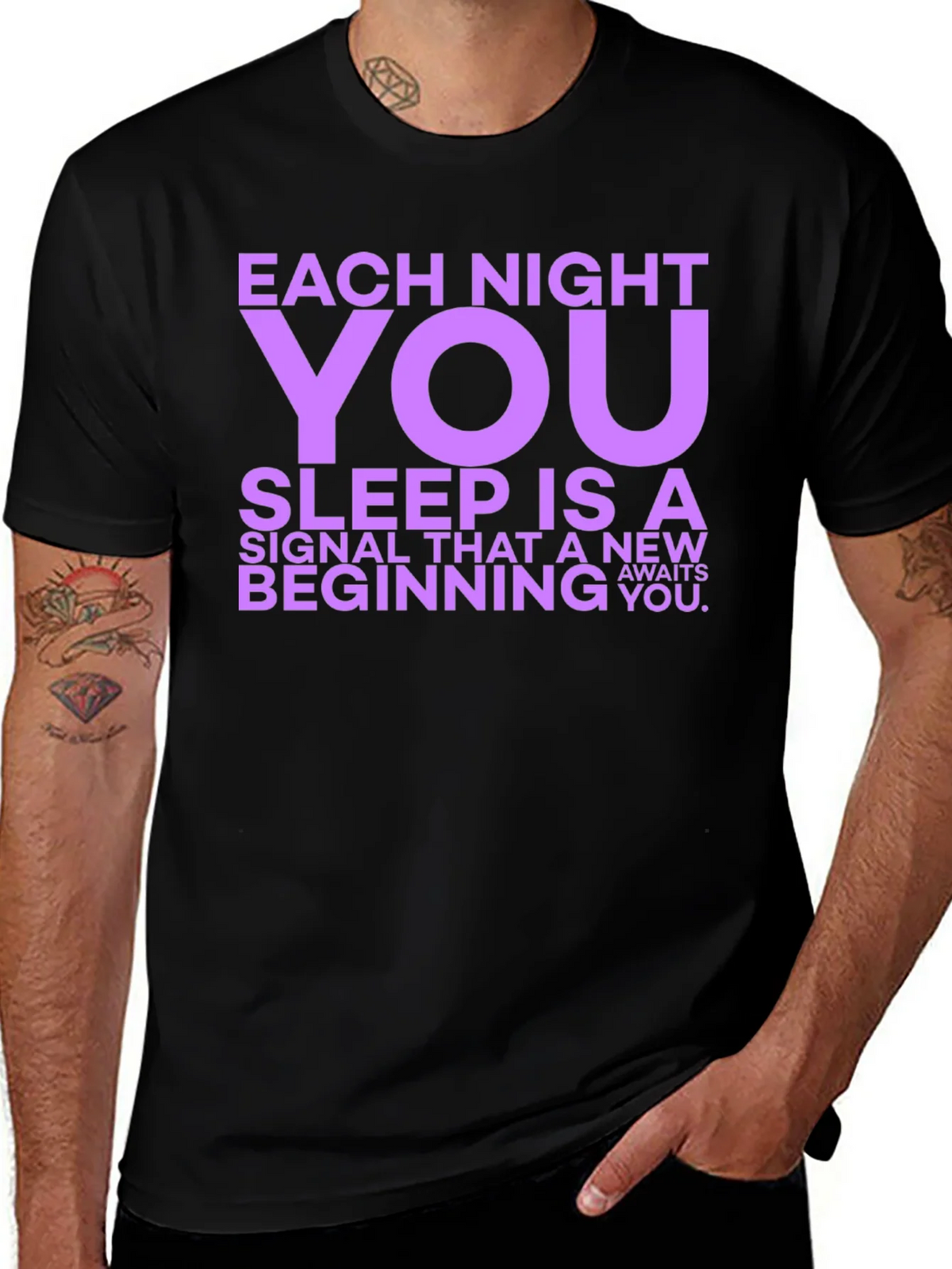 Each Night You Sleep Graphic Tee product image 1