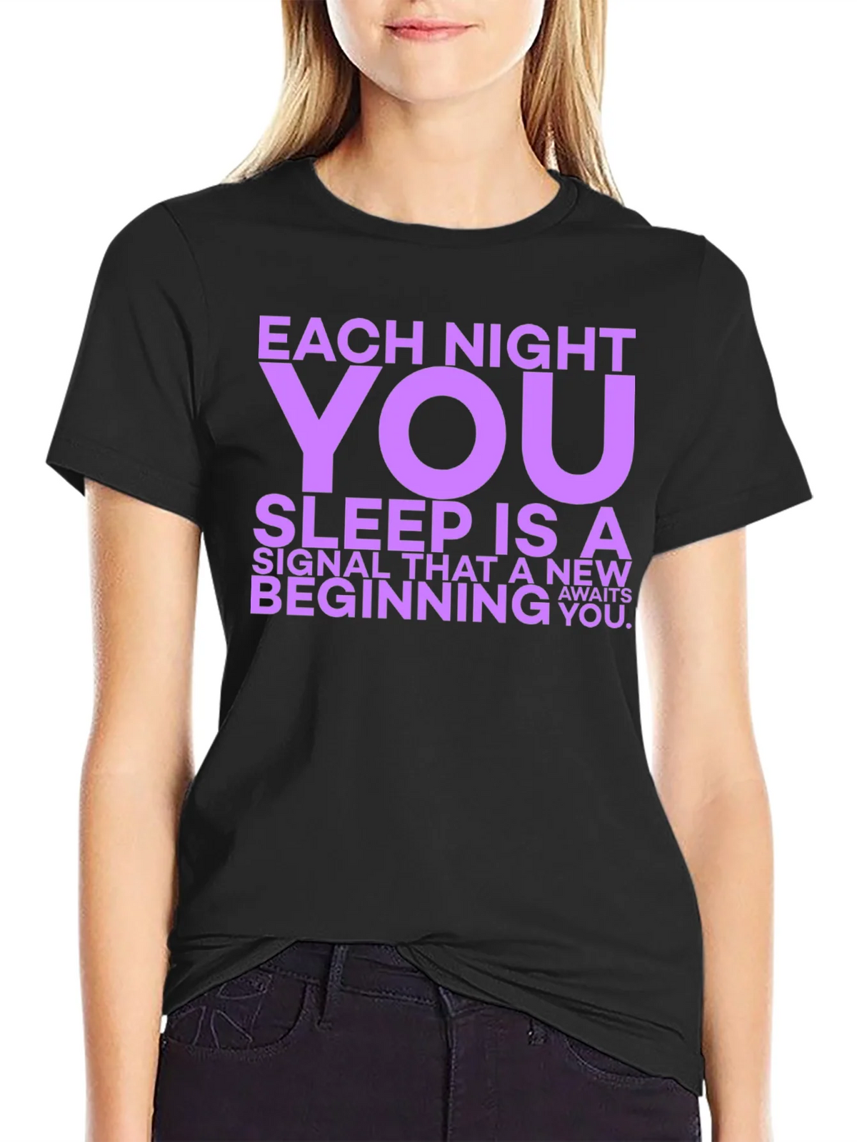 Each Night You Sleep Graphic Tee product image 2