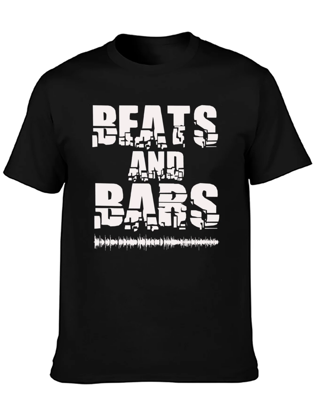 Beats and Bars Graphic Tee - Cool Music Lover T-Shirt product image 3