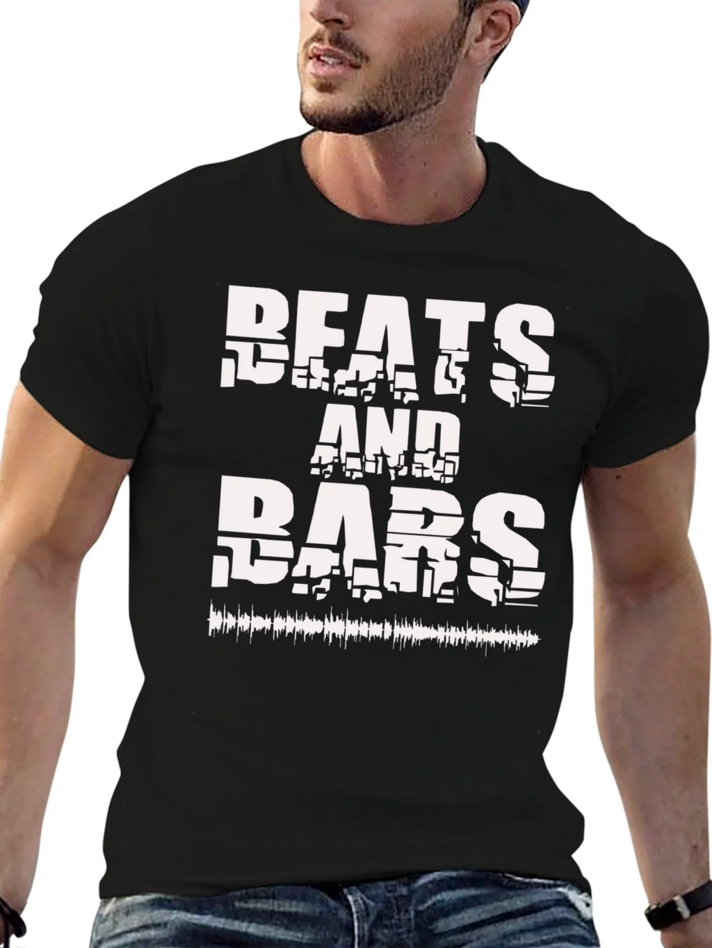 Beats and Bars Graphic Tee - Cool Music Lover T-Shirt product image 6