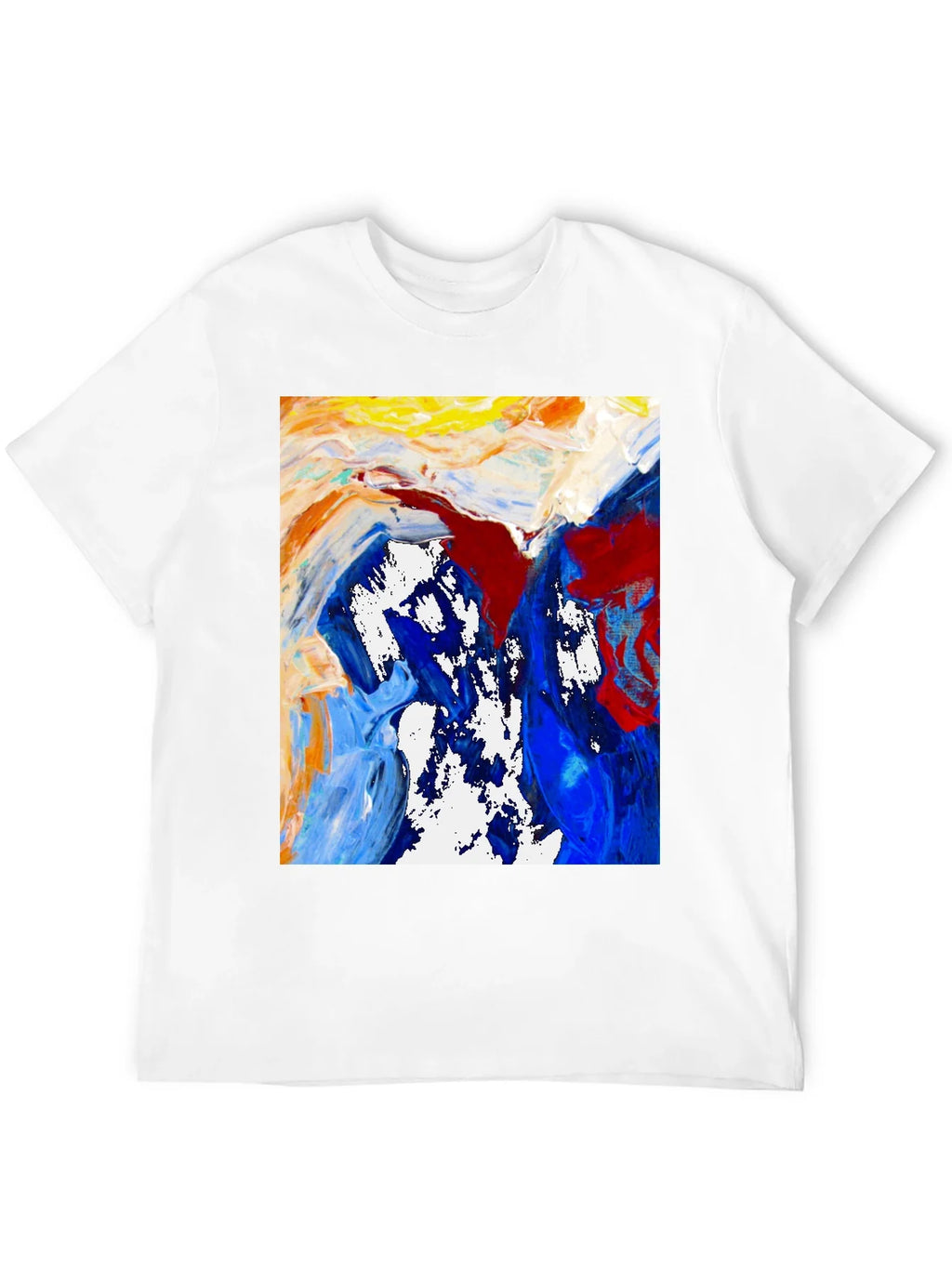 Abstract Art Tee - Bold Colors Modern Design product image 11
