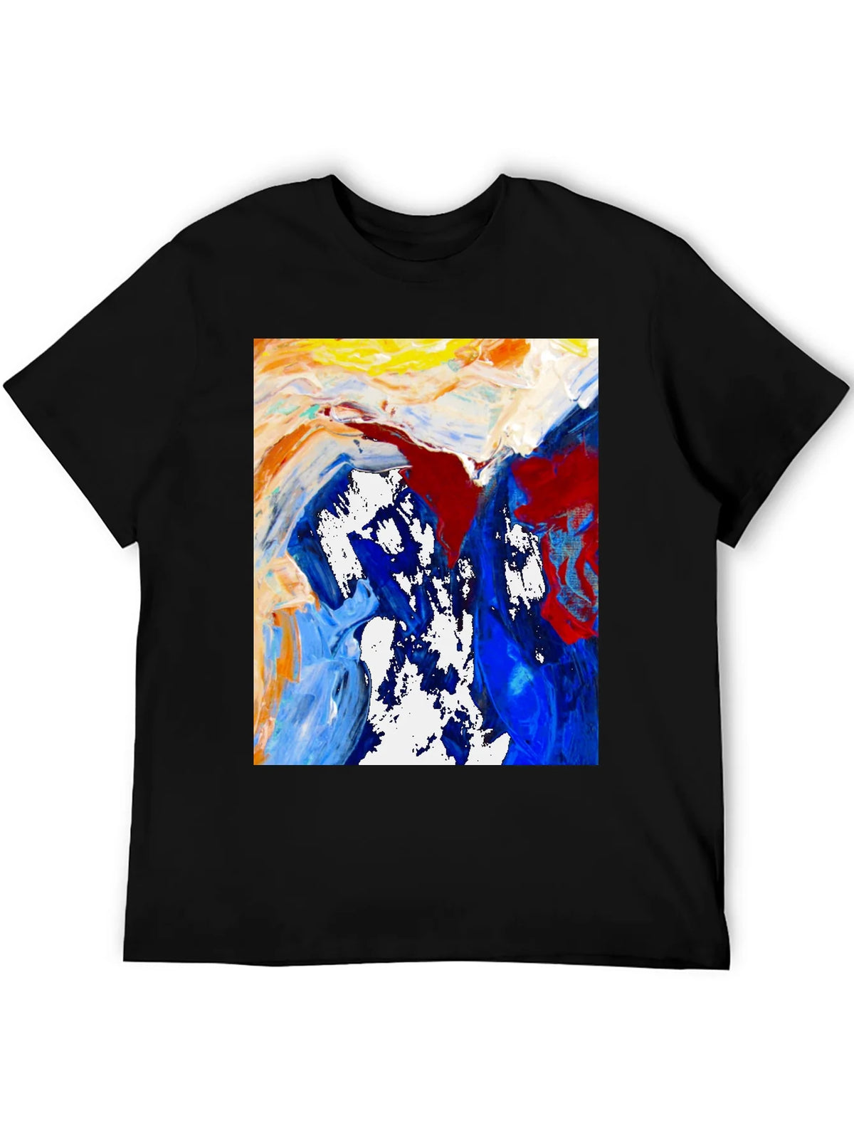 Abstract Art Tee - Bold Colors Modern Design product image 5