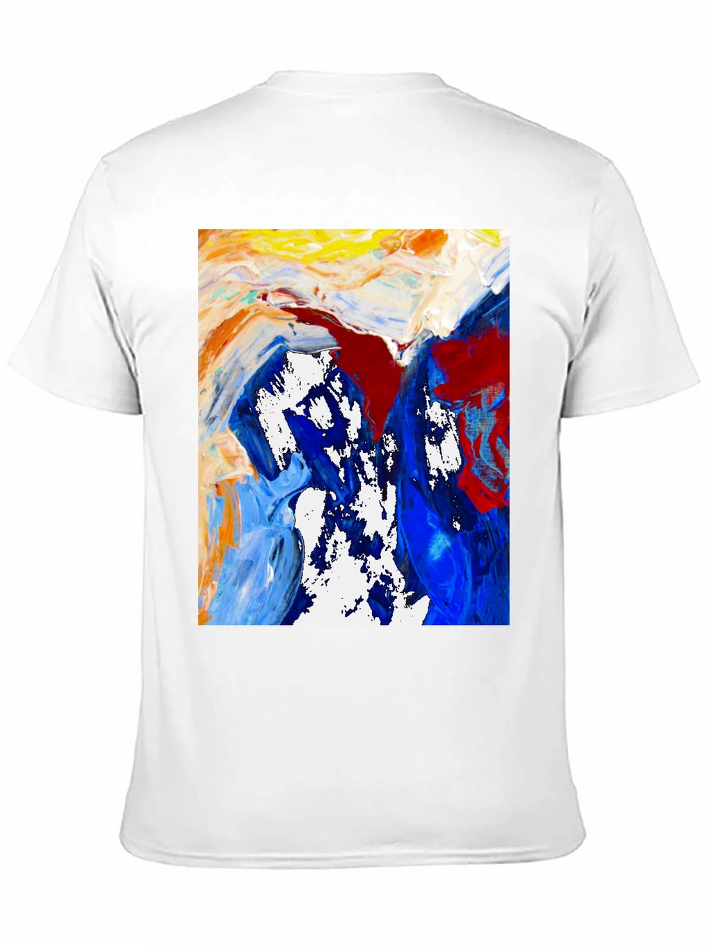 Abstract Art Tee - Bold Colors Modern Design product image 10