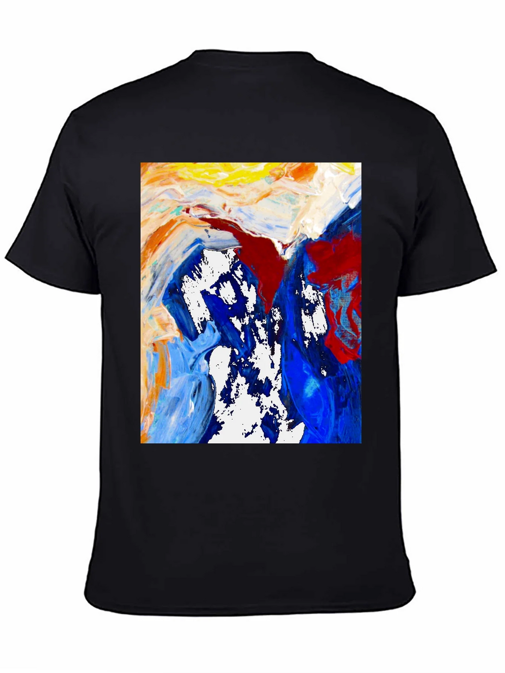 Abstract Art Tee - Bold Colors Modern Design product image 4