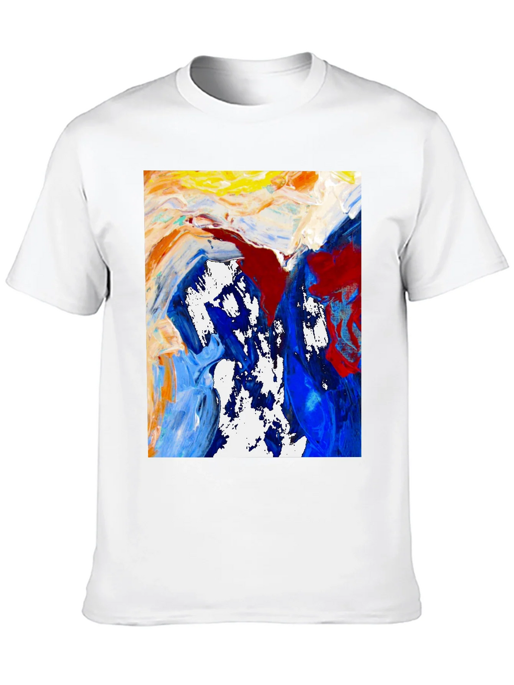 Abstract Art Tee - Bold Colors Modern Design product image 9