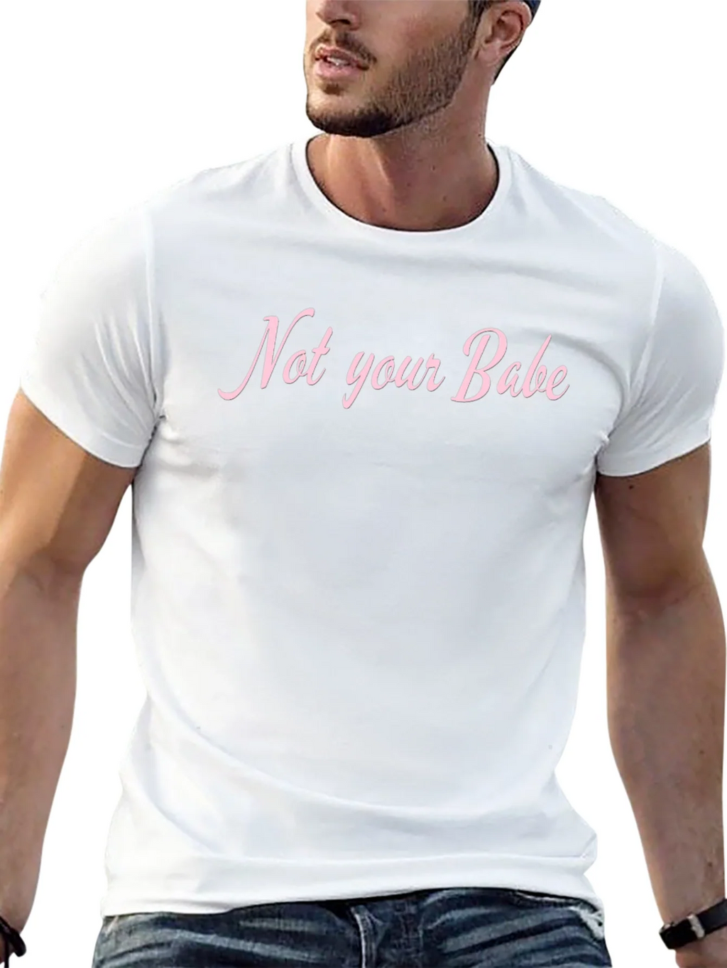 Not Your Babe Graphic T-Shirt - Unisex product image 12