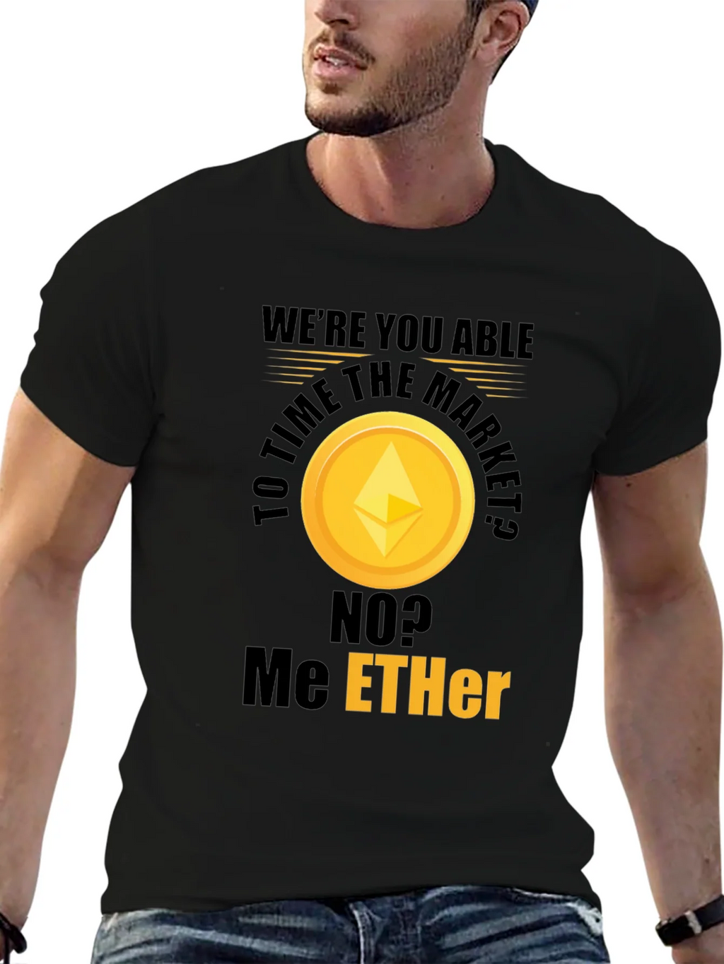 Ethereum Market T-Shirt - Crypto Humor product image 6