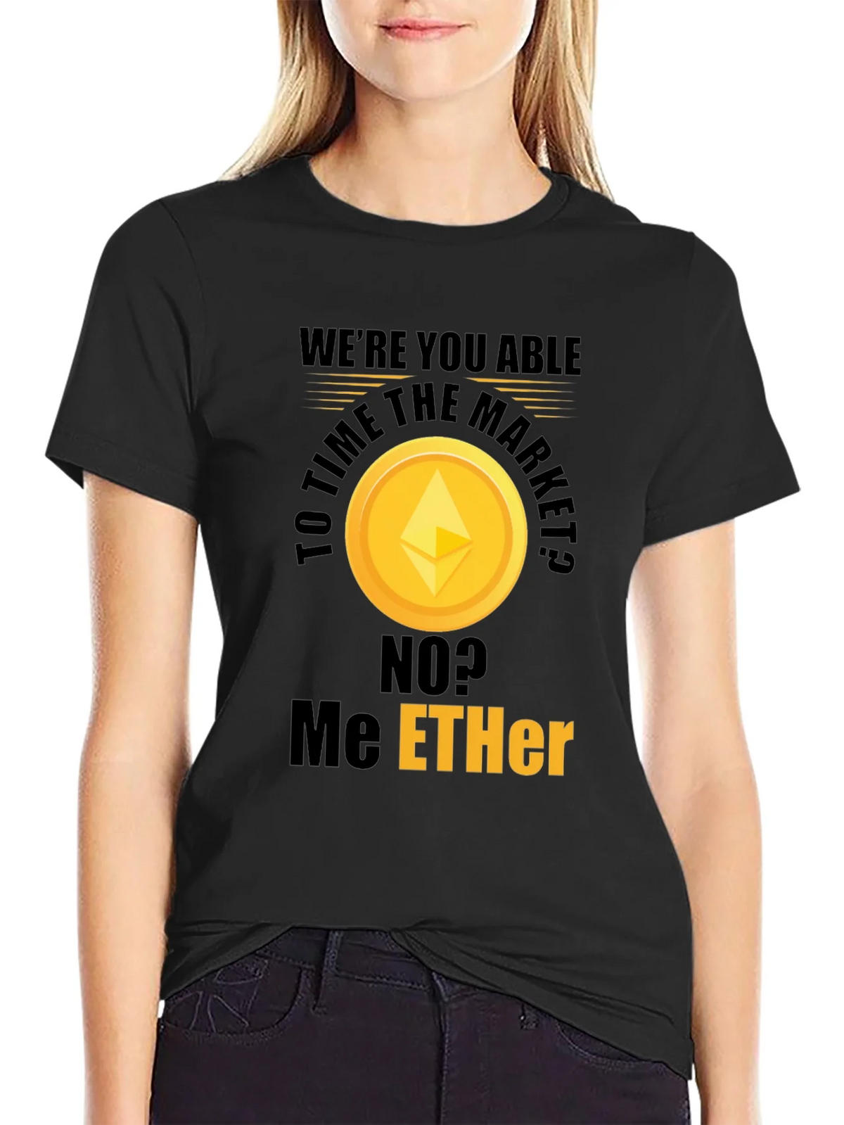 Ethereum Market T-Shirt - Crypto Humor product image 2