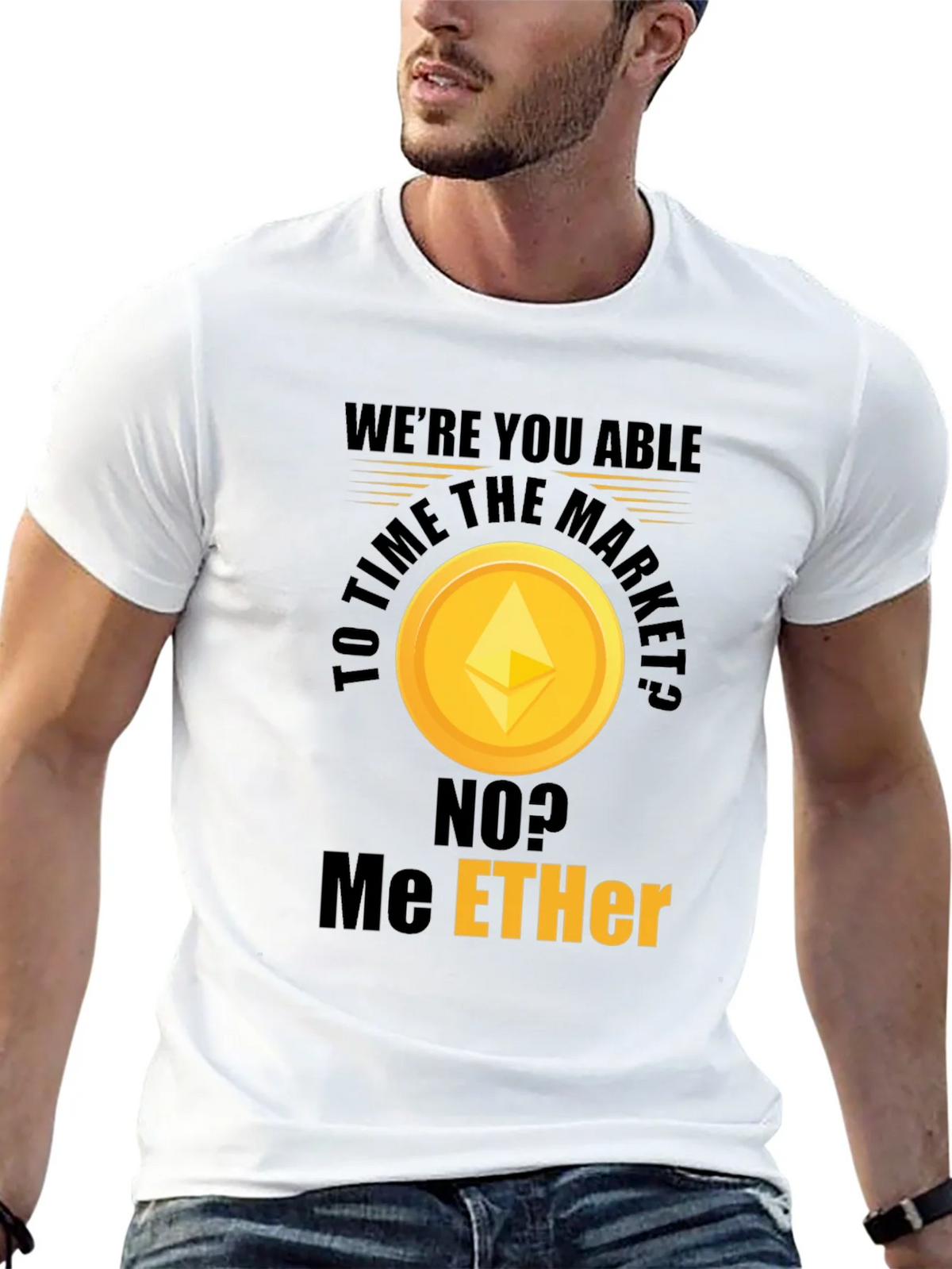 Ethereum Market T-Shirt - Crypto Humor product image 12