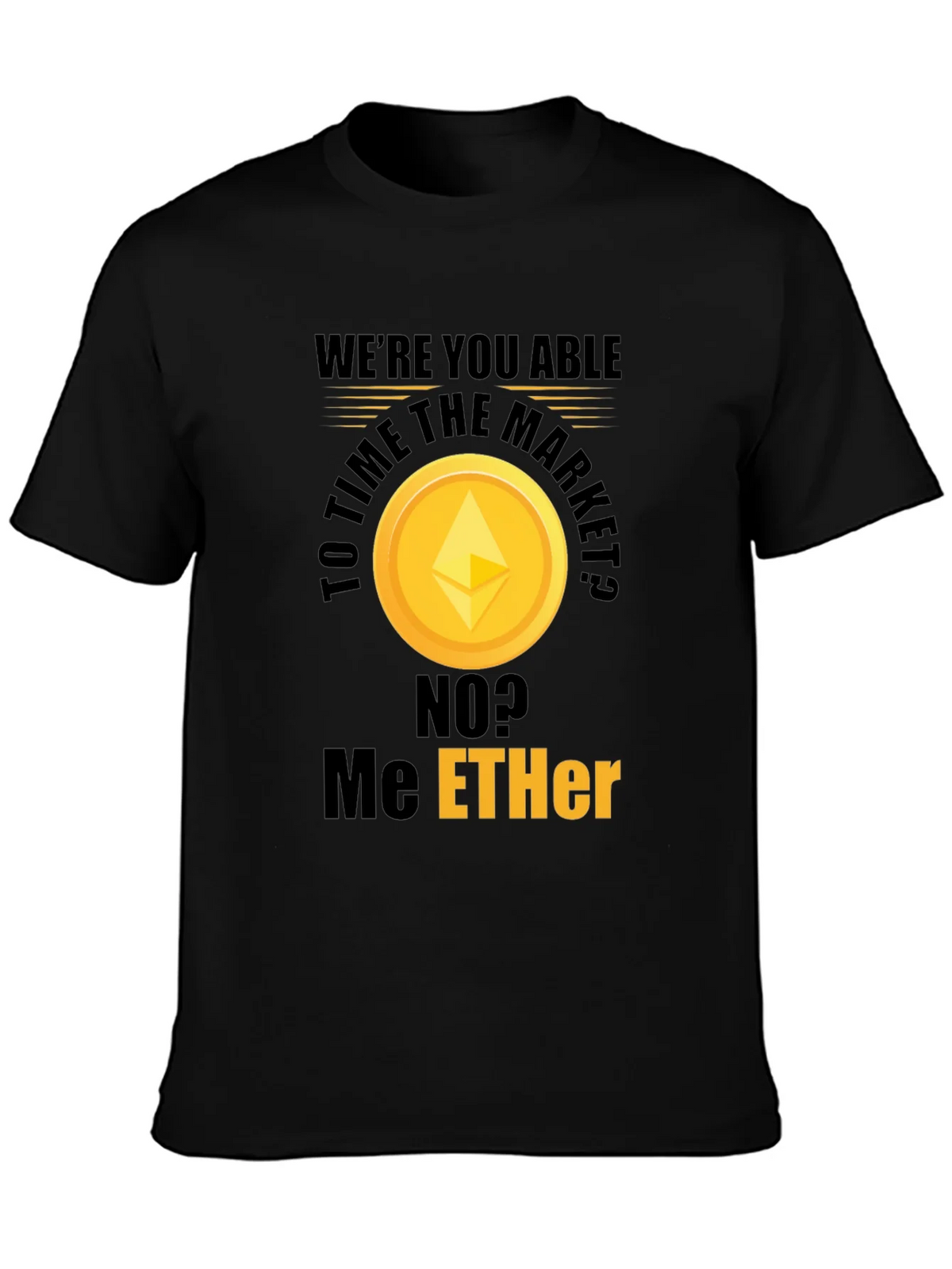 Ethereum Market T-Shirt - Crypto Humor product image 3