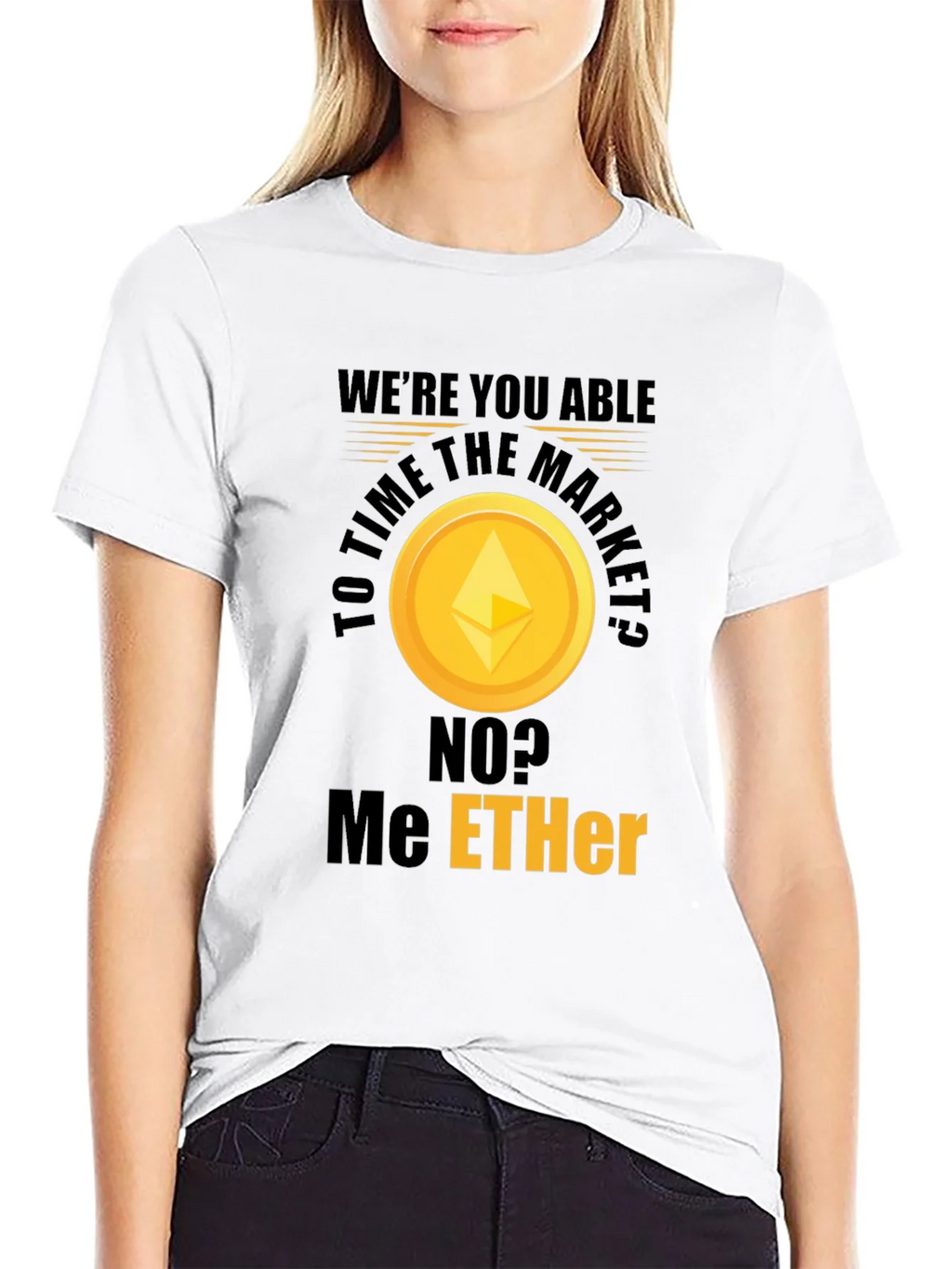 Ethereum Market T-Shirt - Crypto Humor product image 8