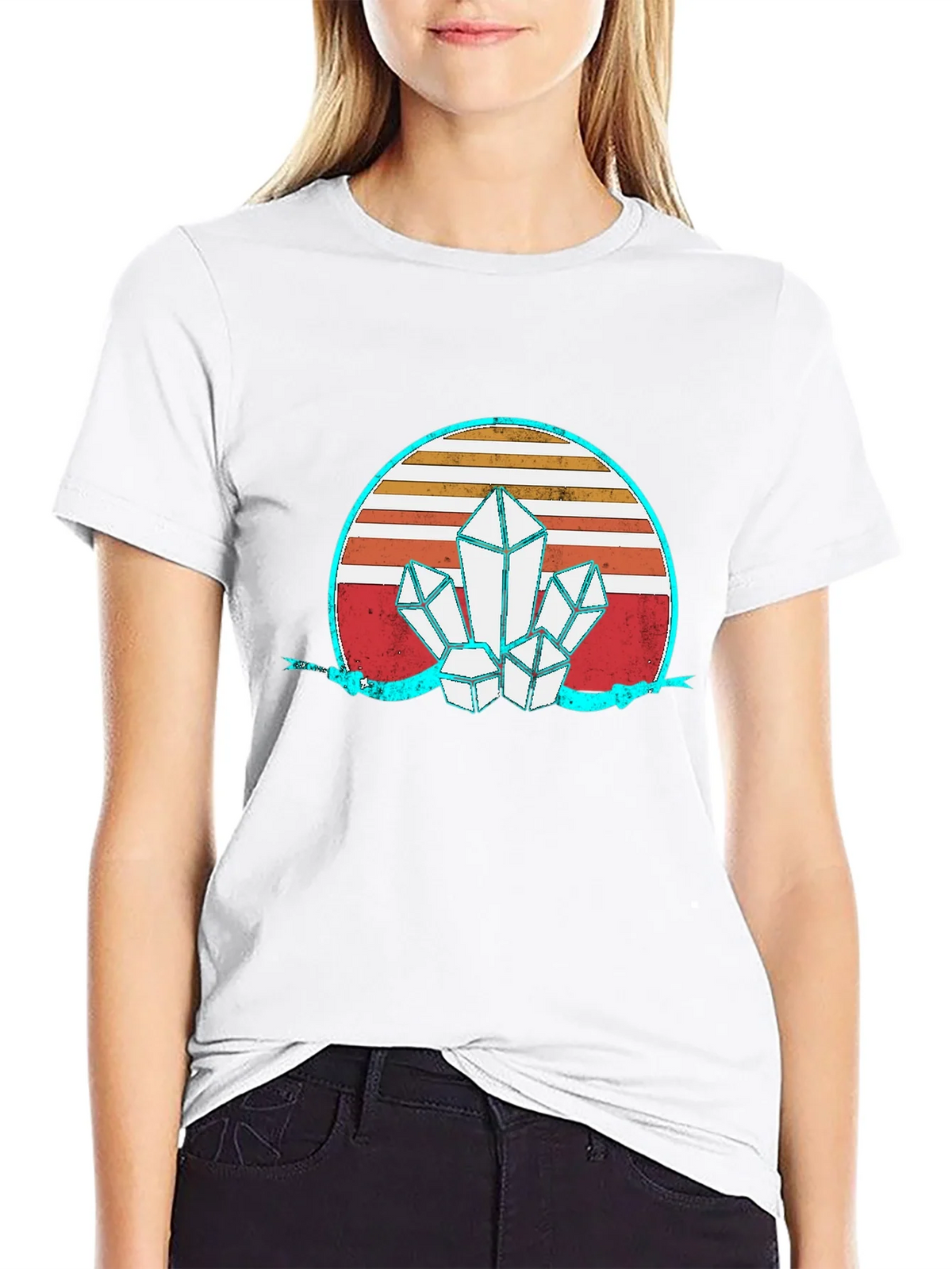 Retro Crystal Graphic T-Shirt product image 7