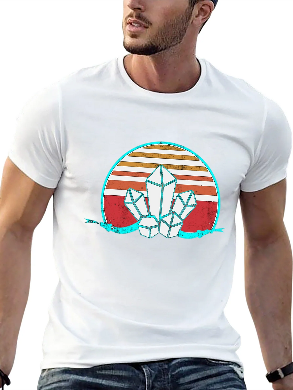 Retro Crystal Graphic T-Shirt product image 11