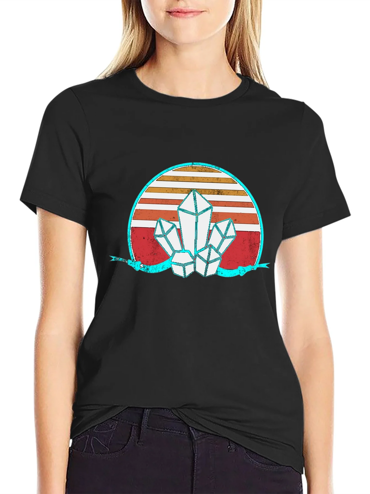 Retro Crystal Graphic T-Shirt product image 2