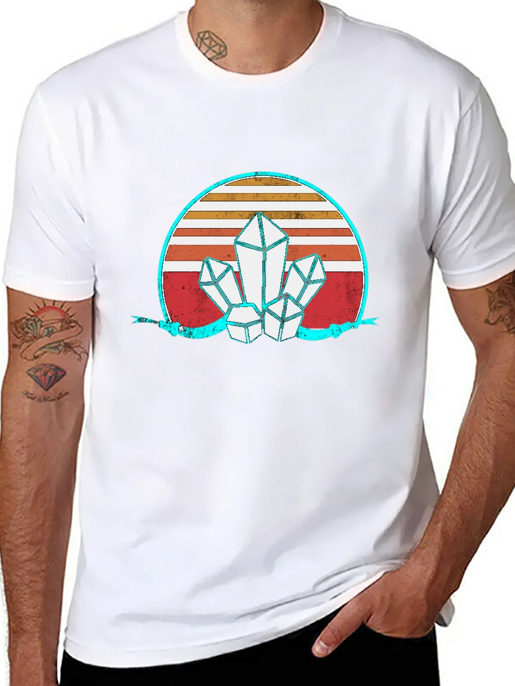 Retro Crystal Graphic T-Shirt product image 6