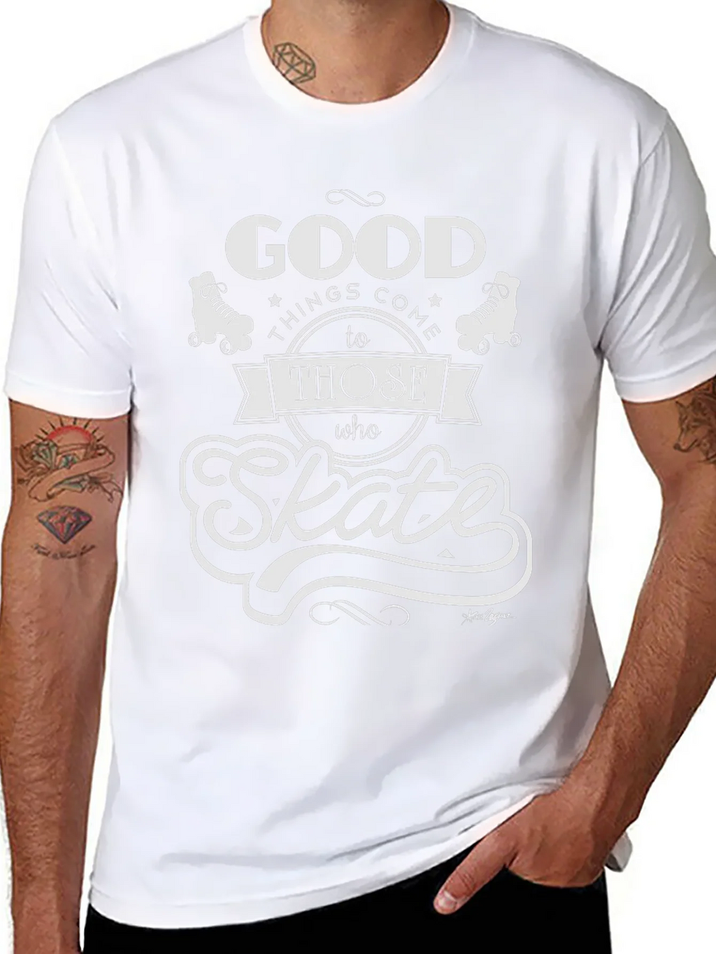Good Things Come to Those Who Skate T-Shirt product image 7