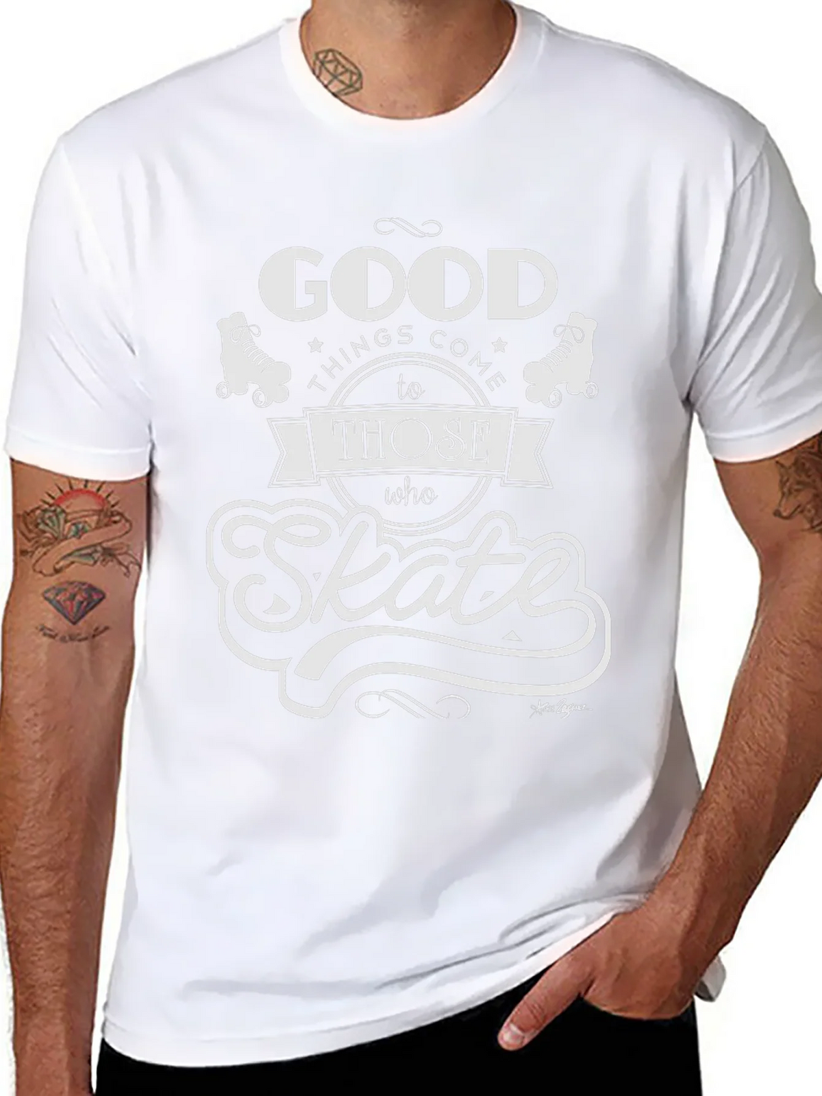 Good Things Come to Those Who Skate T-Shirt product image 7