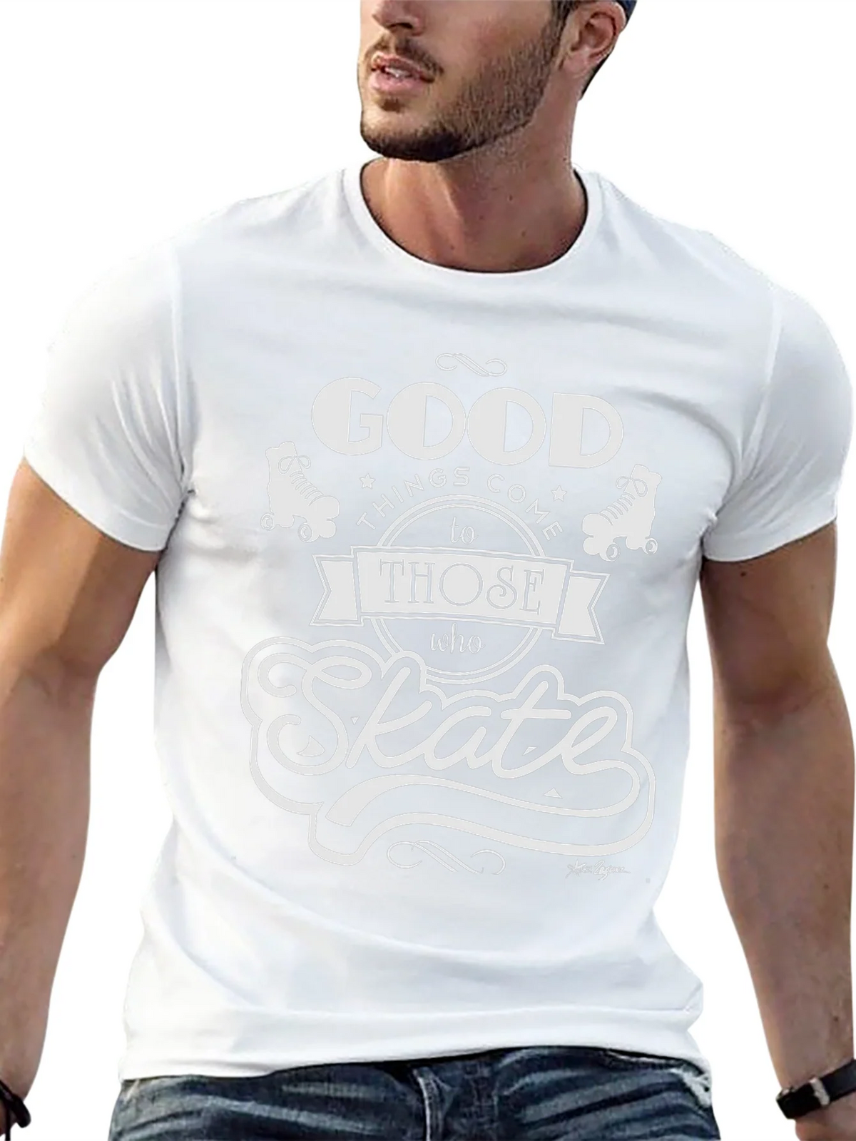 Good Things Come to Those Who Skate T-Shirt product image 12