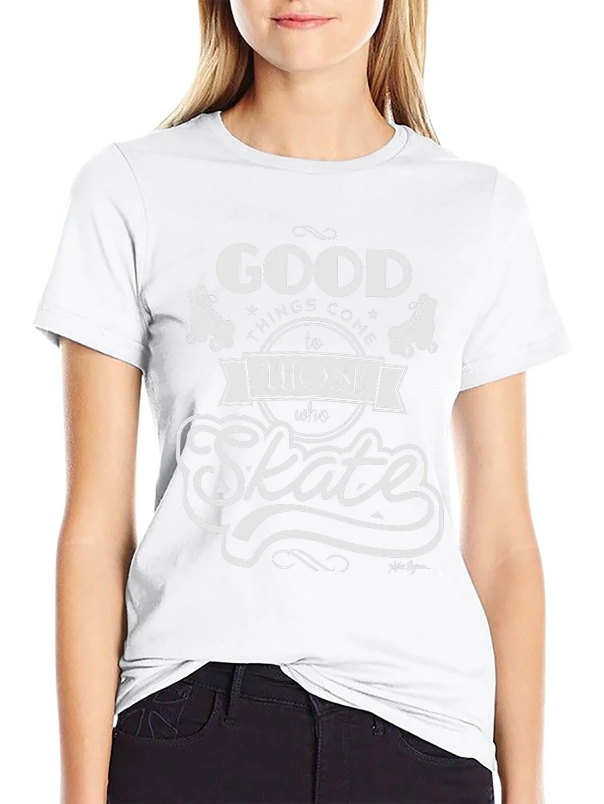 Good Things Come to Those Who Skate T-Shirt product image 8