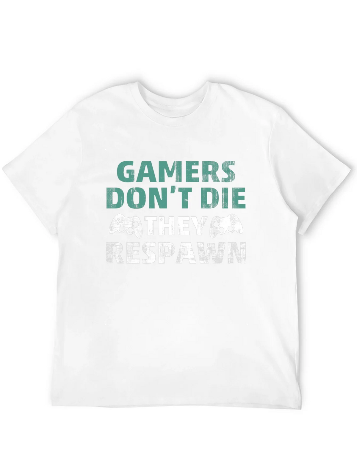 Gamer Respawn Graphic T-Shirt - Black product image 8