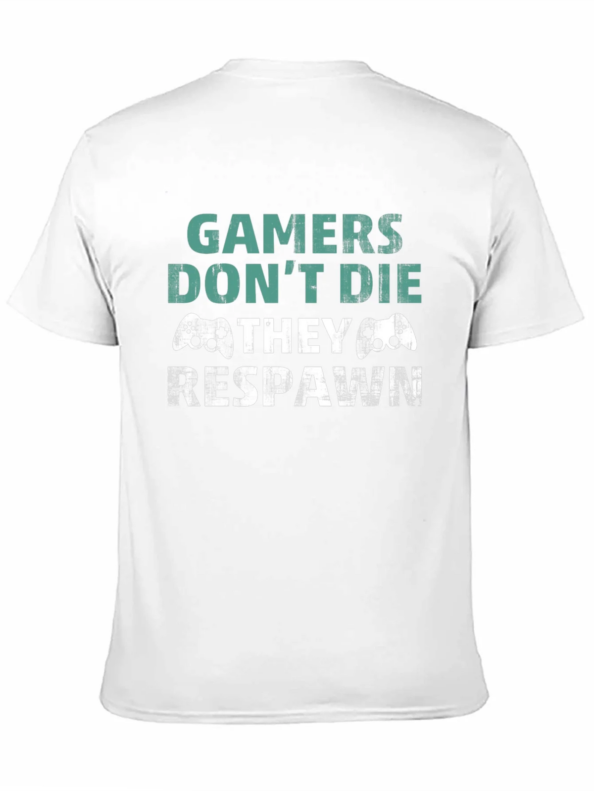 Gamer Respawn Graphic T-Shirt - Black product image 7