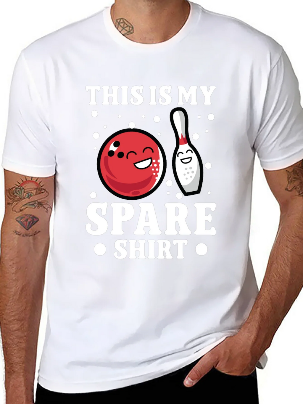 Bowling Spare Shirt - Funny Bowler T-Shirt product image 3
