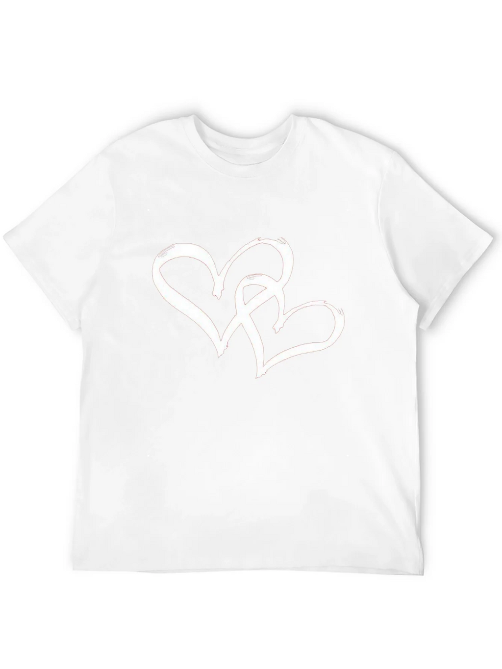 Heart Intertwined Graphic T-Shirt - Black product image 11