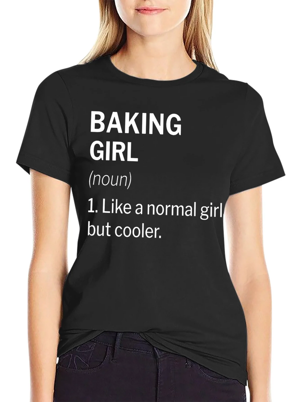Baking Girl T-Shirt - Cool Baker Definition Tee product image 1