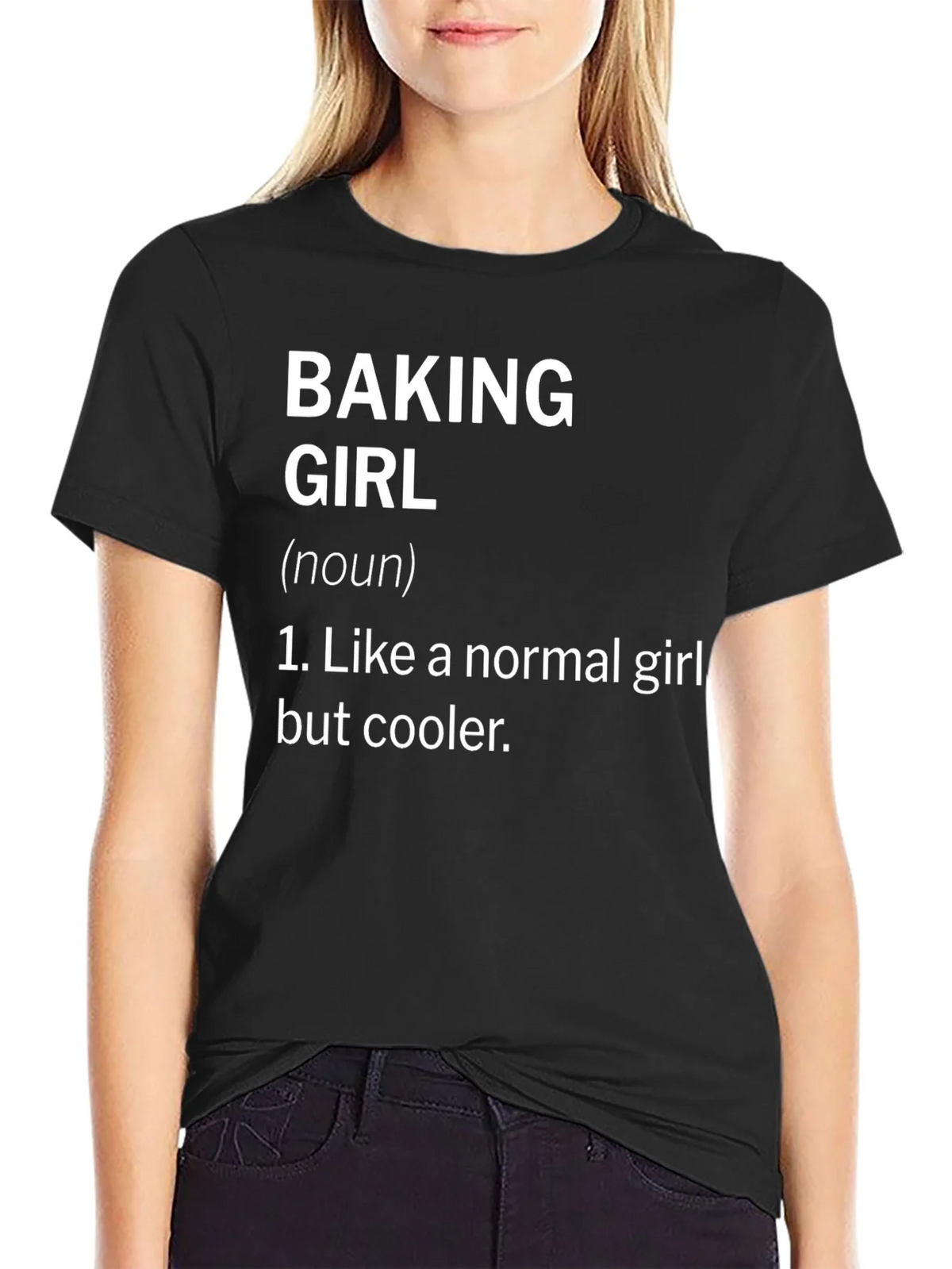 Baking Girl T-Shirt - Cool Baker Definition Tee product image 1