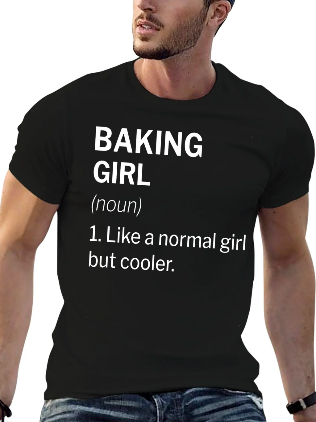 Baking Girl T-Shirt - Cool Baker Definition Tee product image 5