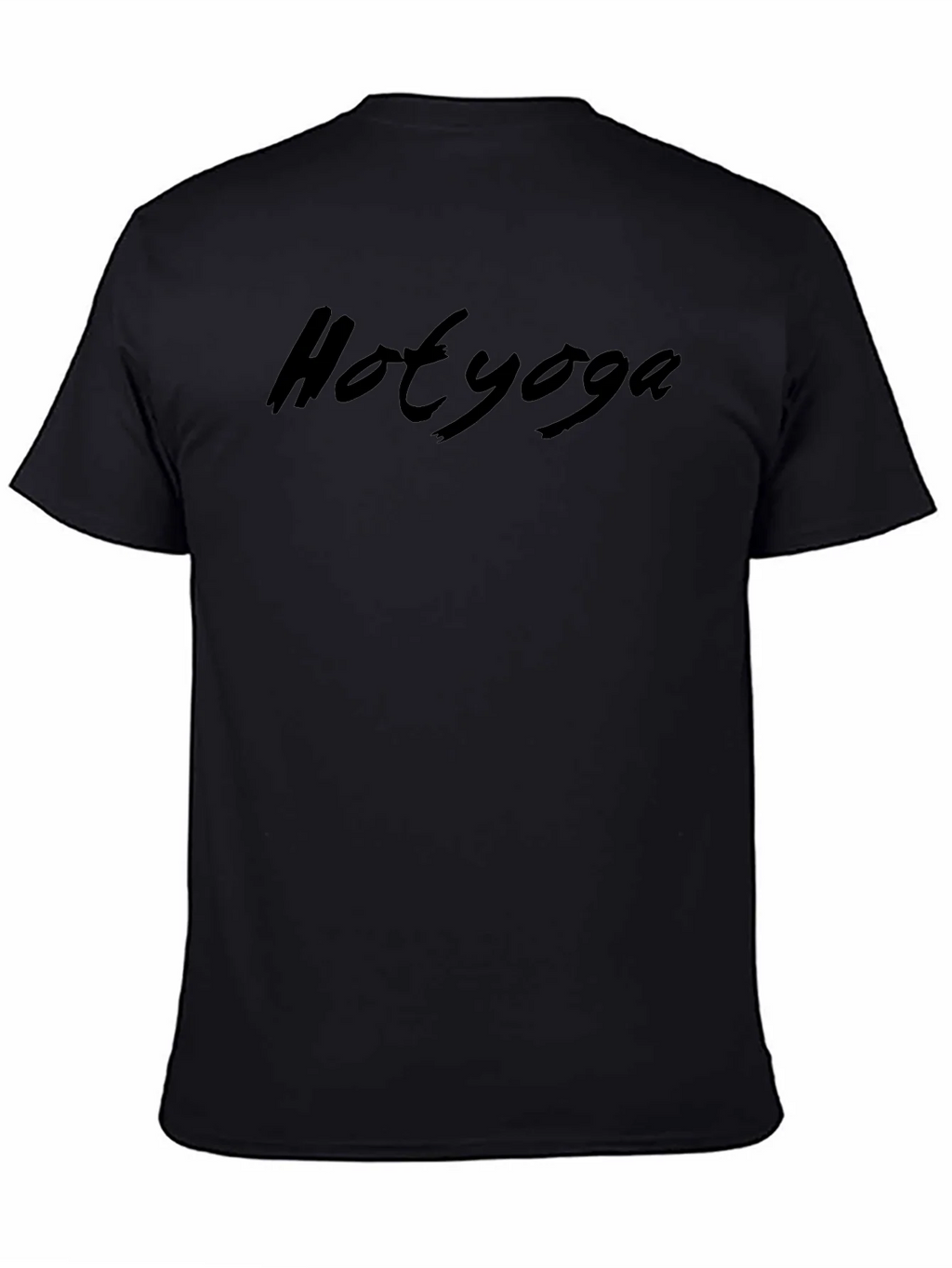 Hot Yoga Black T-Shirt for Men product image 4