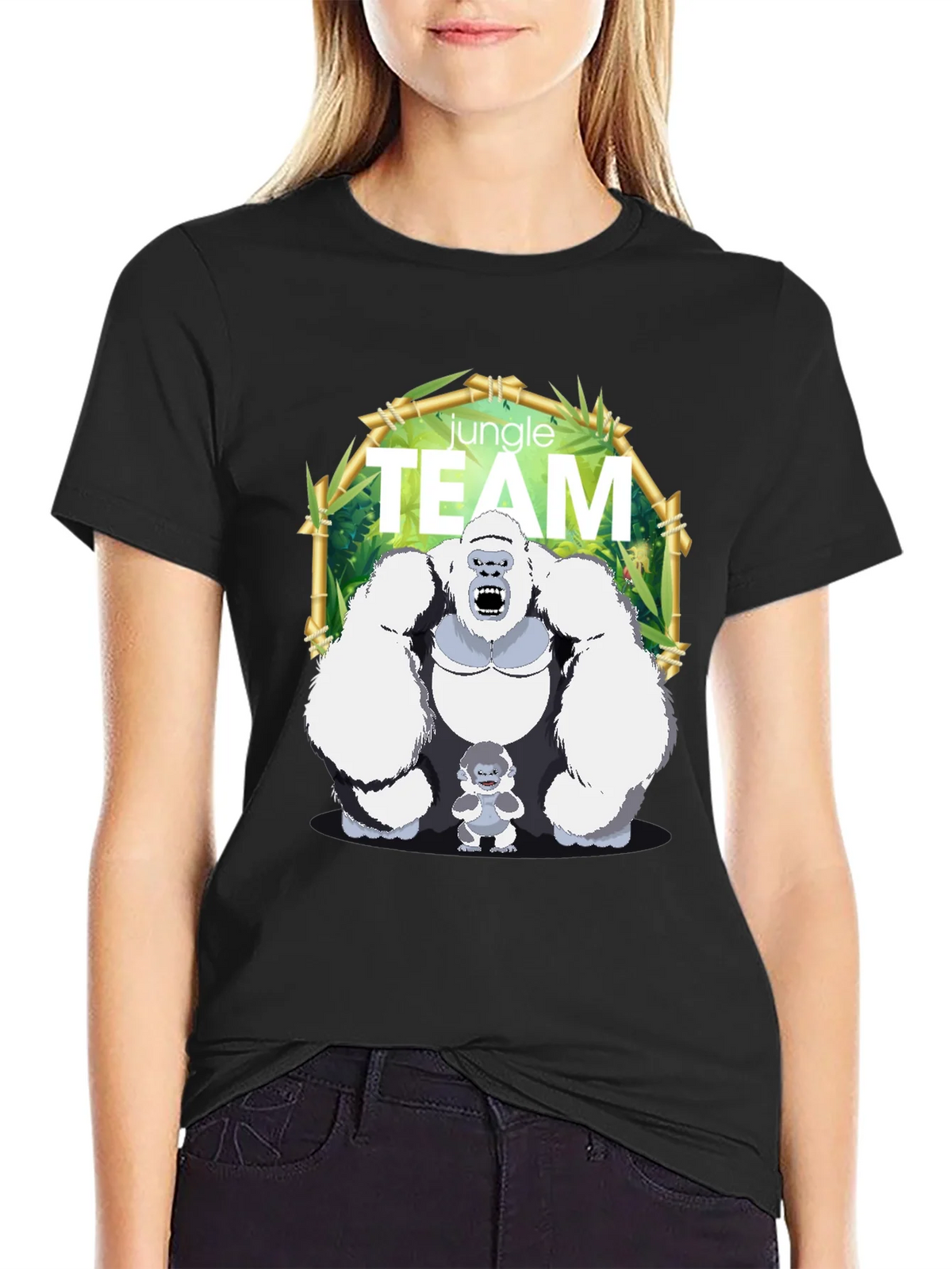 Jungle Team Gorilla Graphic T-Shirt product image 2