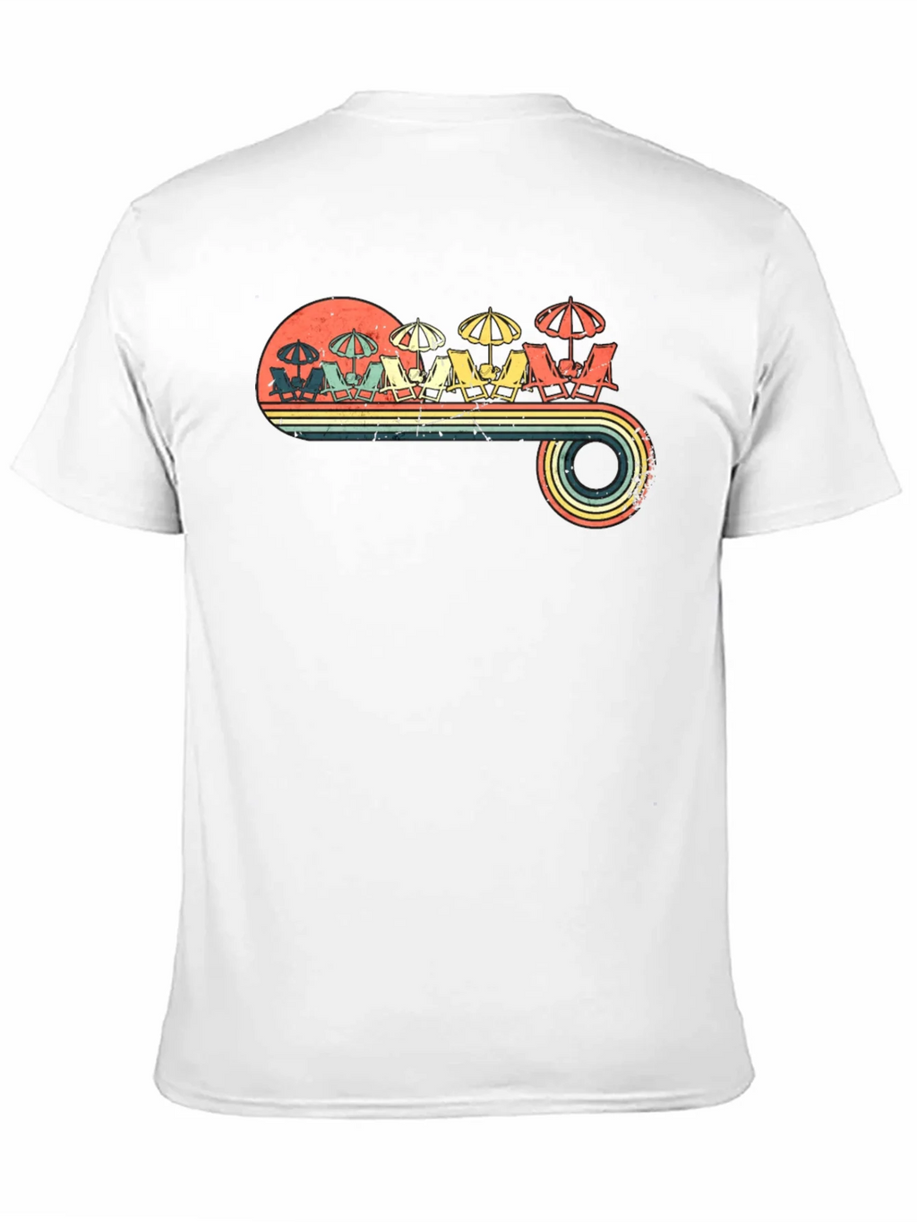 Retro Beach Scene T-Shirt product image 10