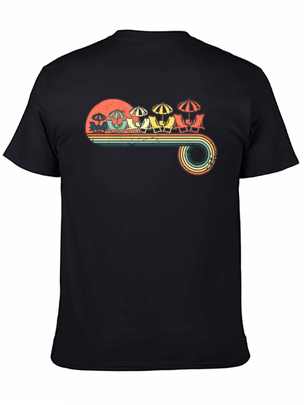 Retro Beach Scene T-Shirt product image 4