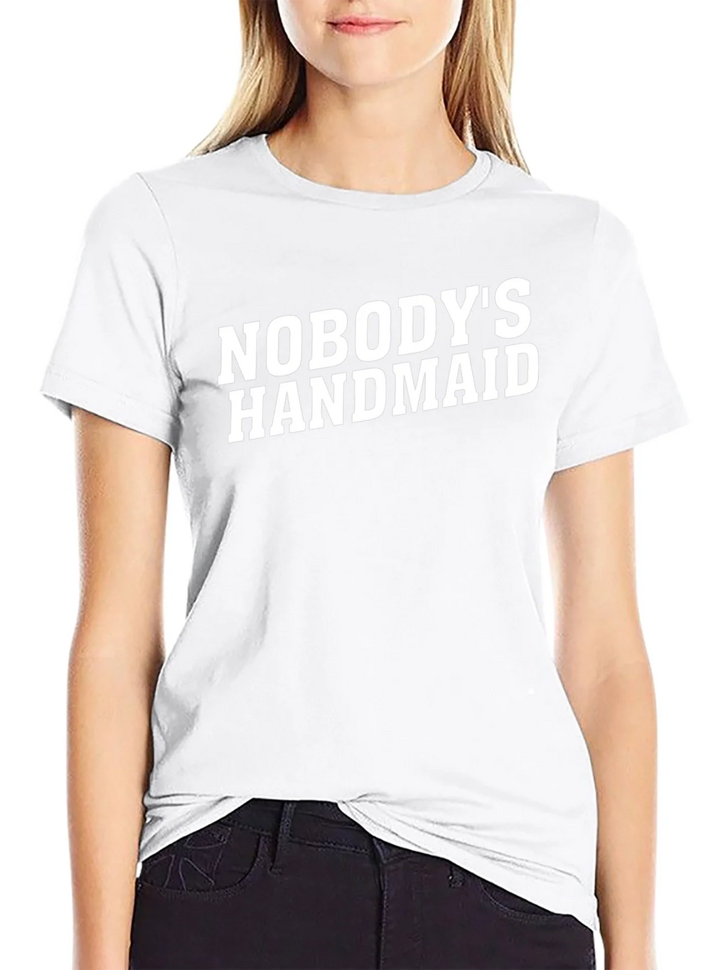 Nobodys Handmaid Black Graphic T-Shirt product image 8
