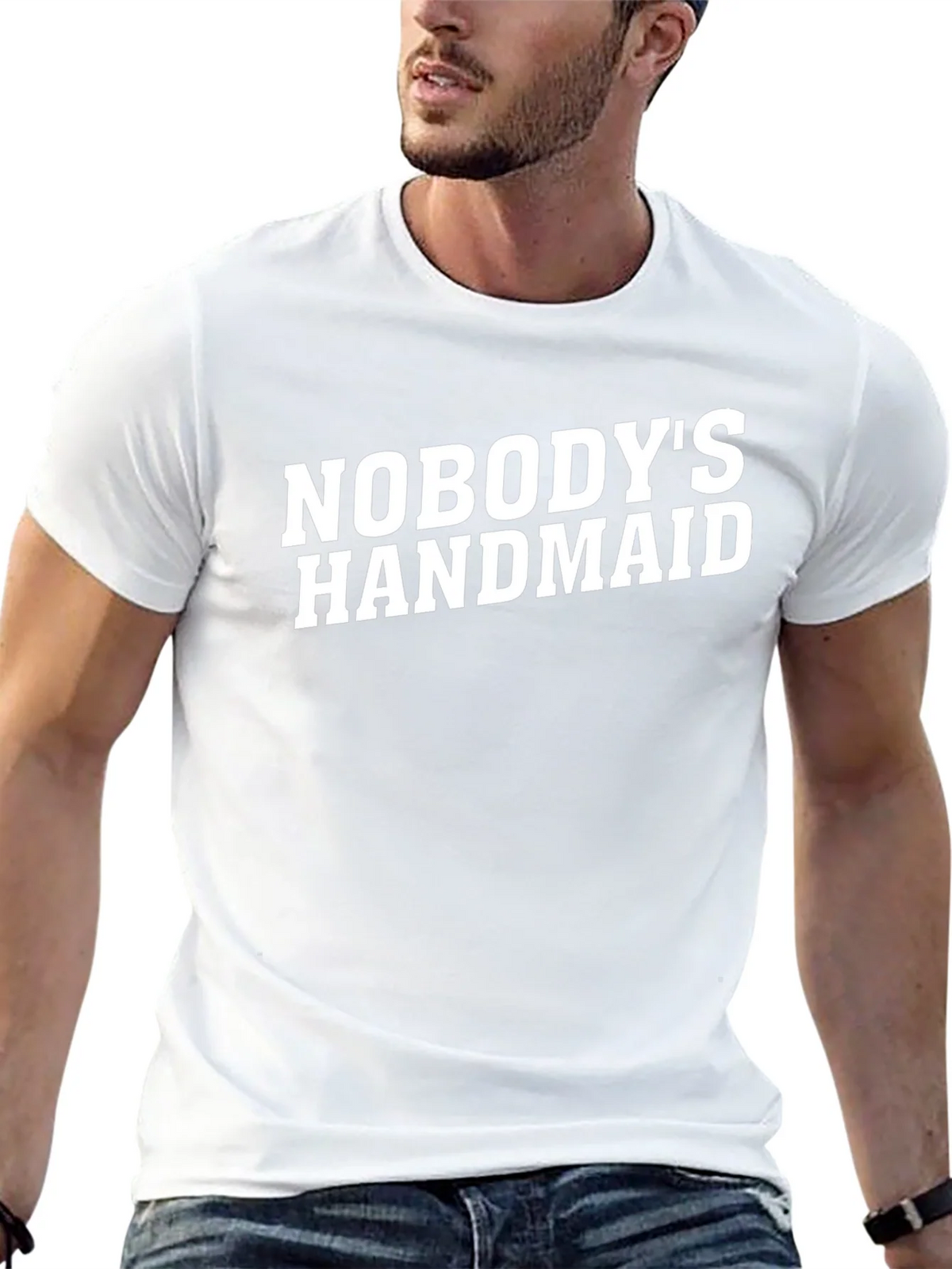 Nobodys Handmaid Black Graphic T-Shirt product image 12