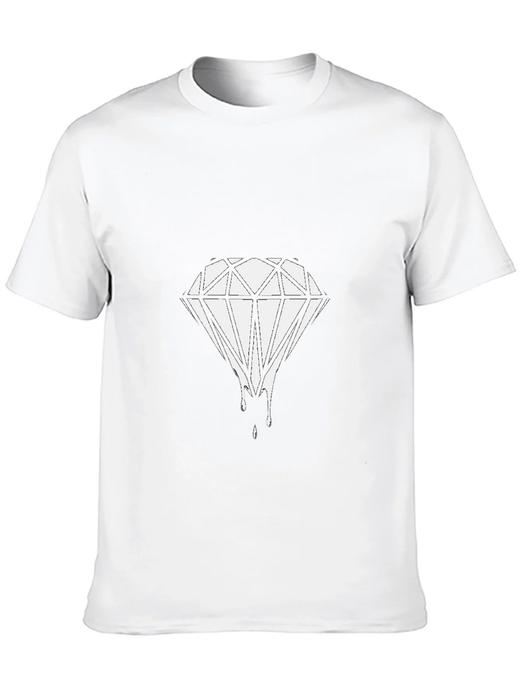 Diamond Drip Black T-Shirt - Urban Style product image 9