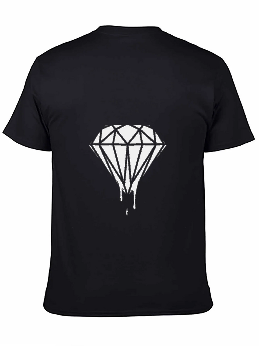 Diamond Drip Black T-Shirt - Urban Style product image 4