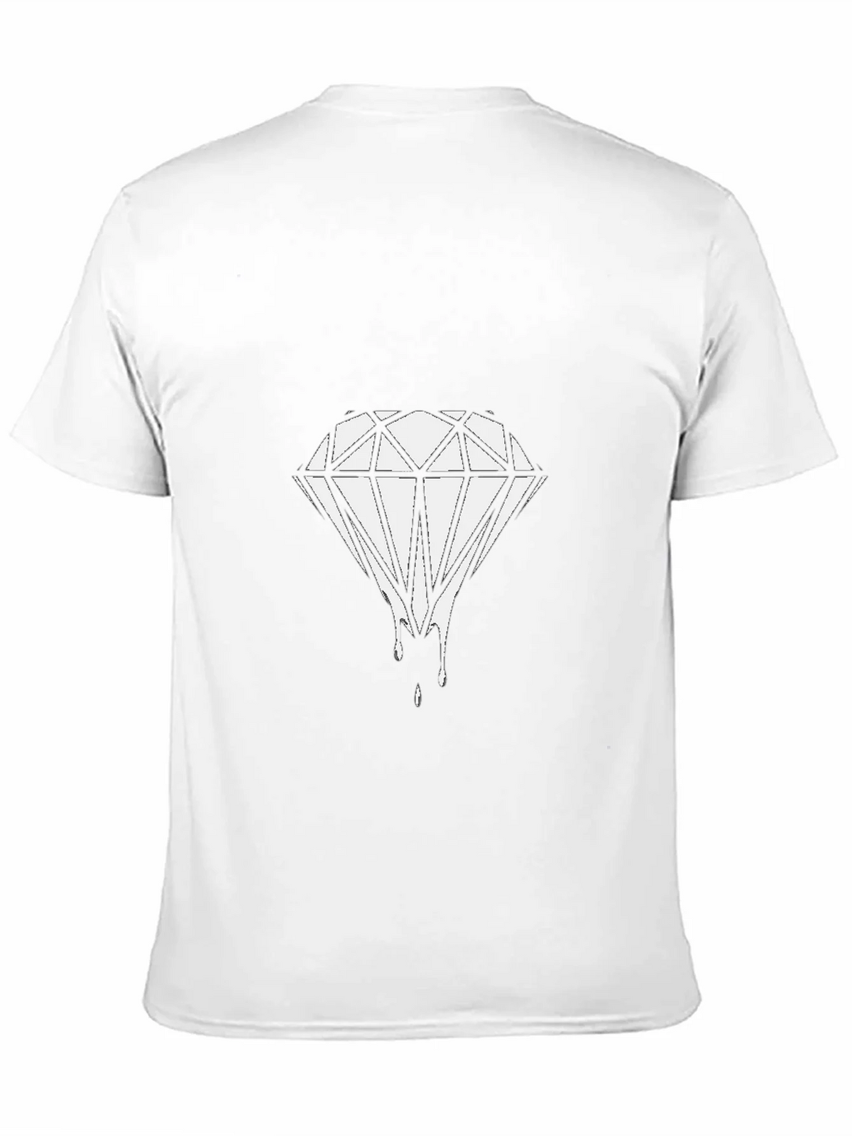 Diamond Drip Black T-Shirt - Urban Style product image 10