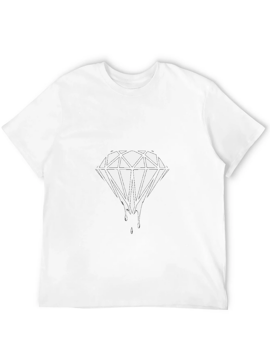 Diamond Drip Black T-Shirt - Urban Style product image 11