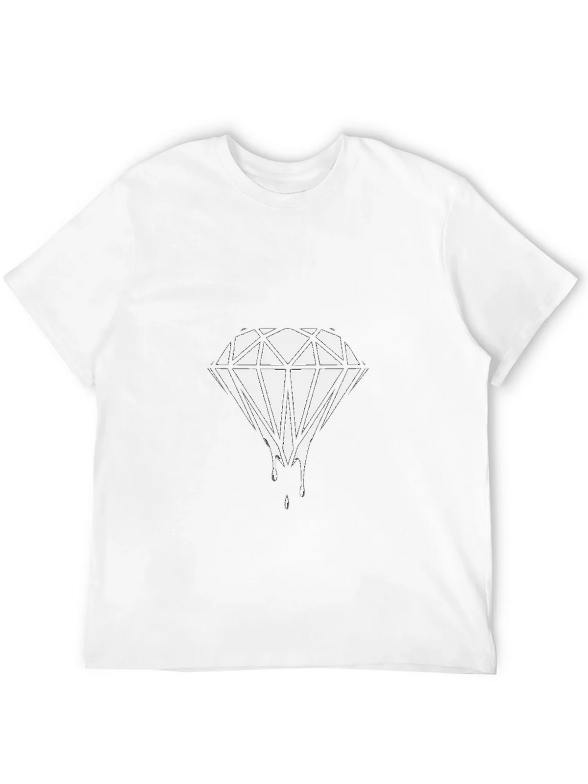 Diamond Drip Black T-Shirt - Urban Style product image 11
