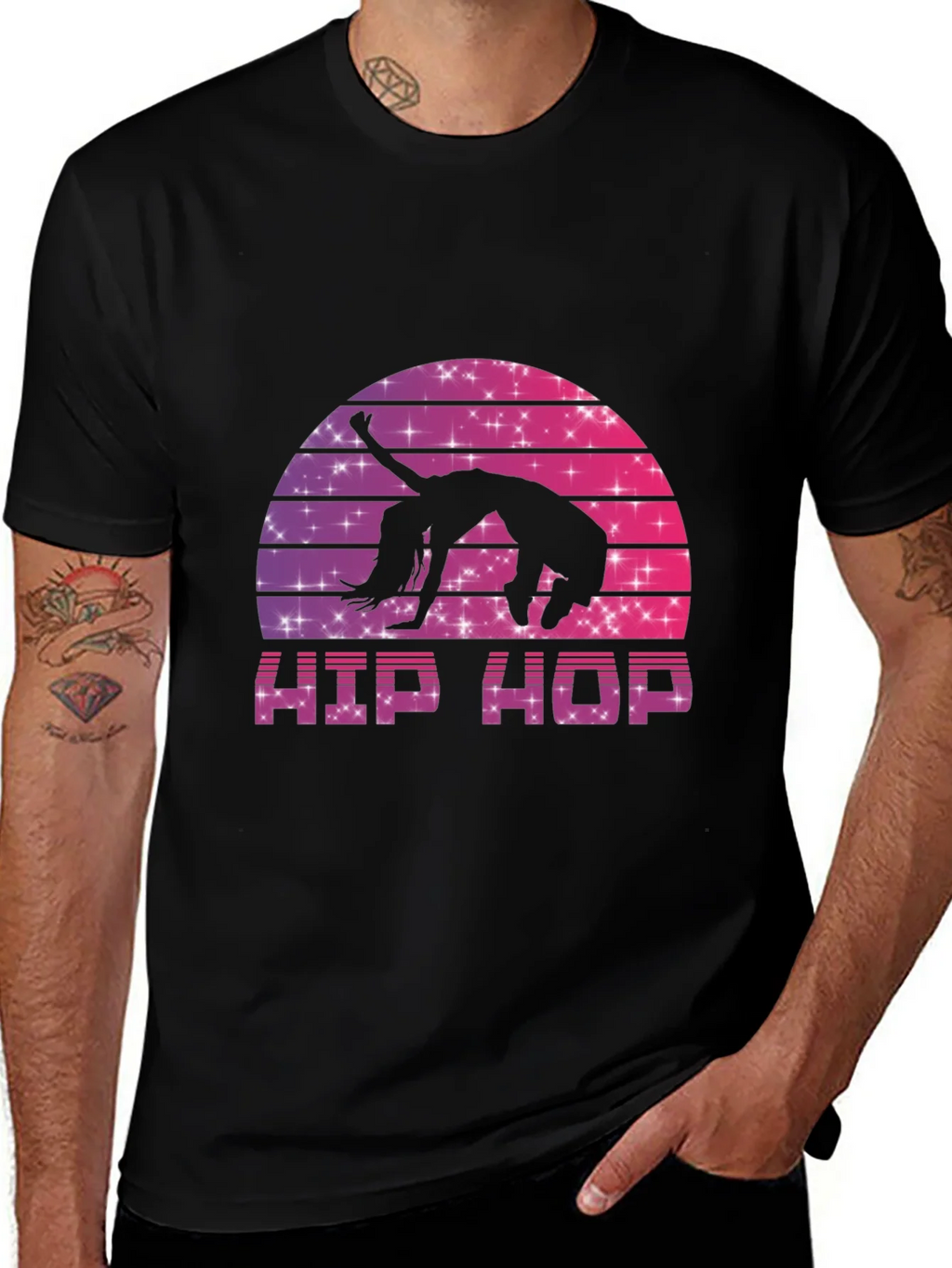Retro Hip Hop Dance T-Shirt product image 1