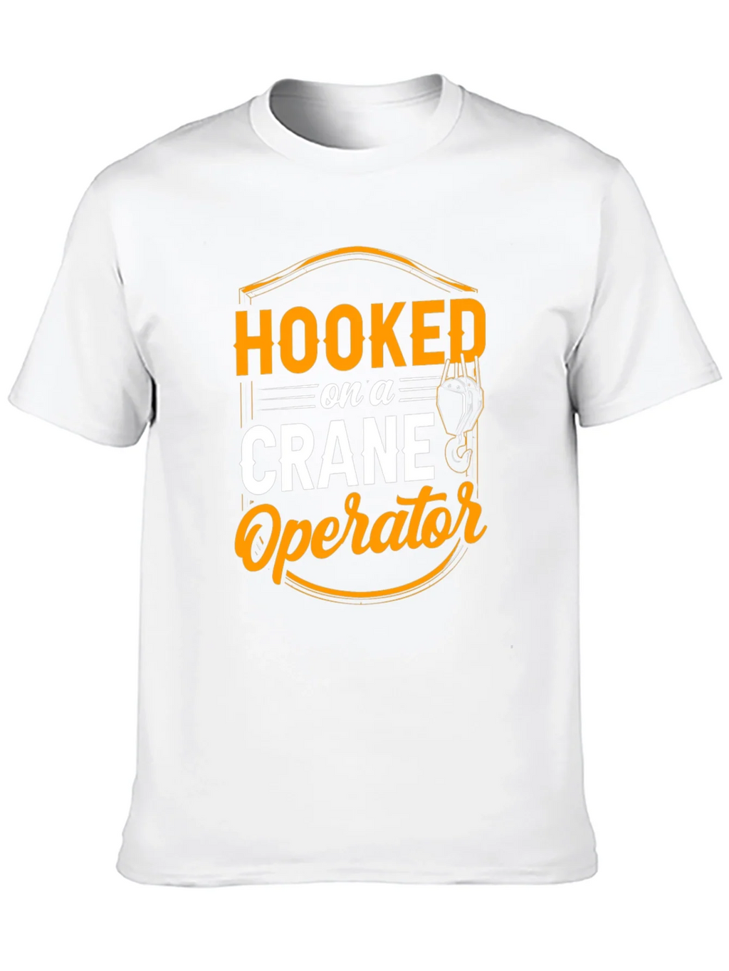 Hooked on Crane Operator T-Shirt - Black product image 9