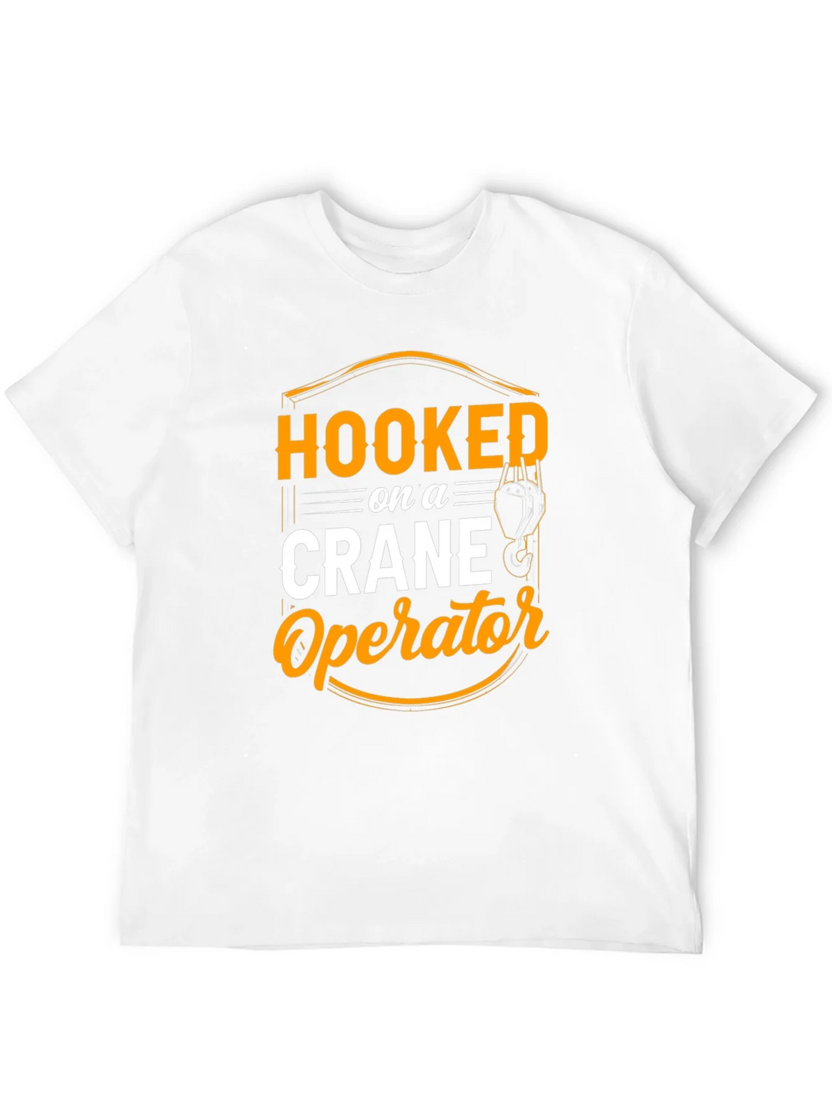 Hooked on Crane Operator T-Shirt - Black product image 11