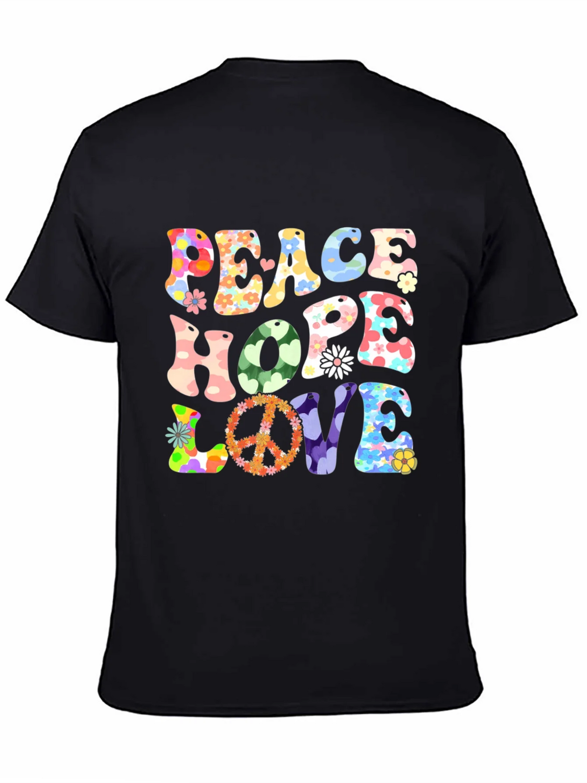 Peace Hope Love Graphic T-Shirt product image 4