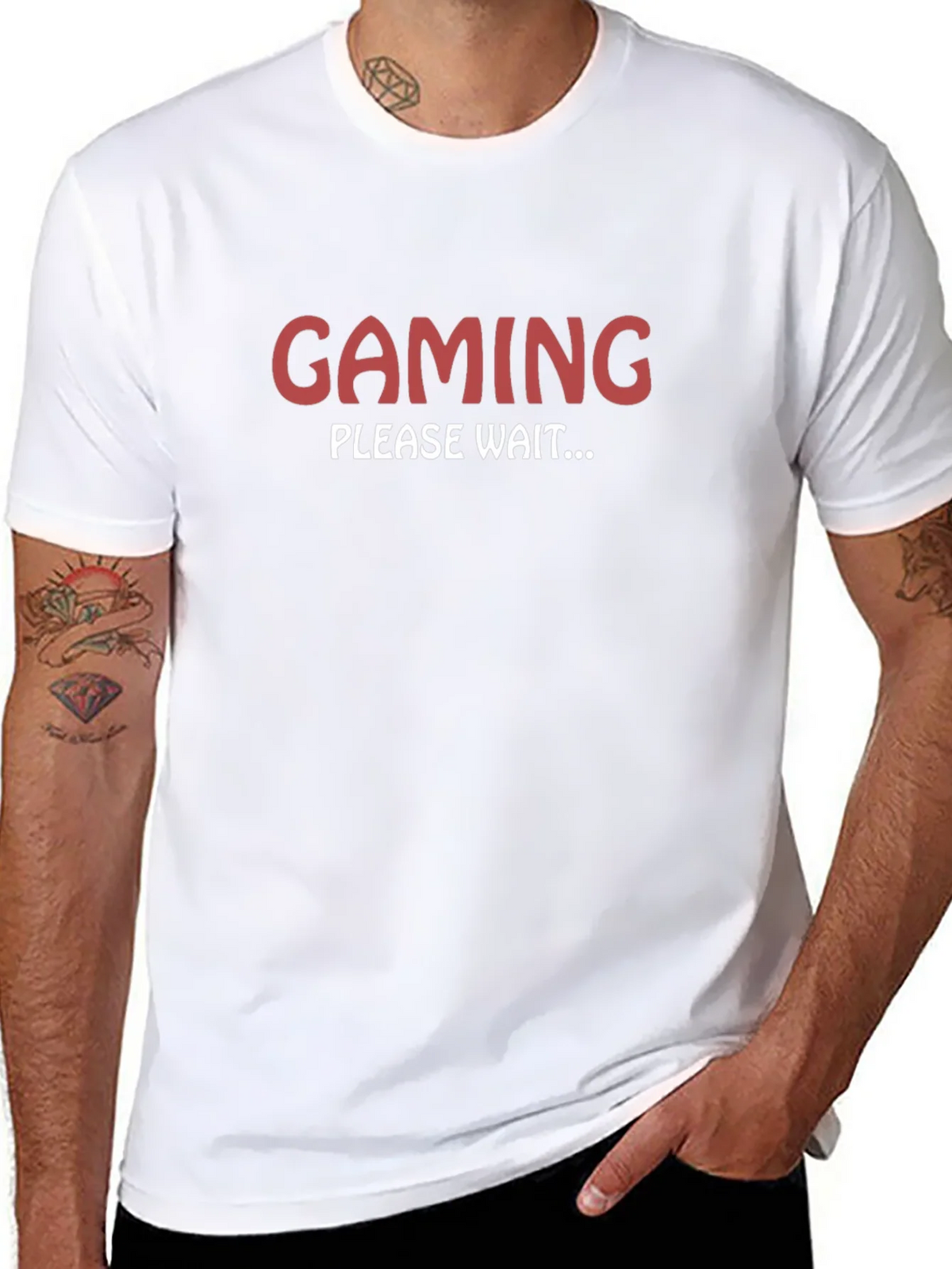Gaming Please Wait T-Shirt - Gamer Humor Tee product image 7